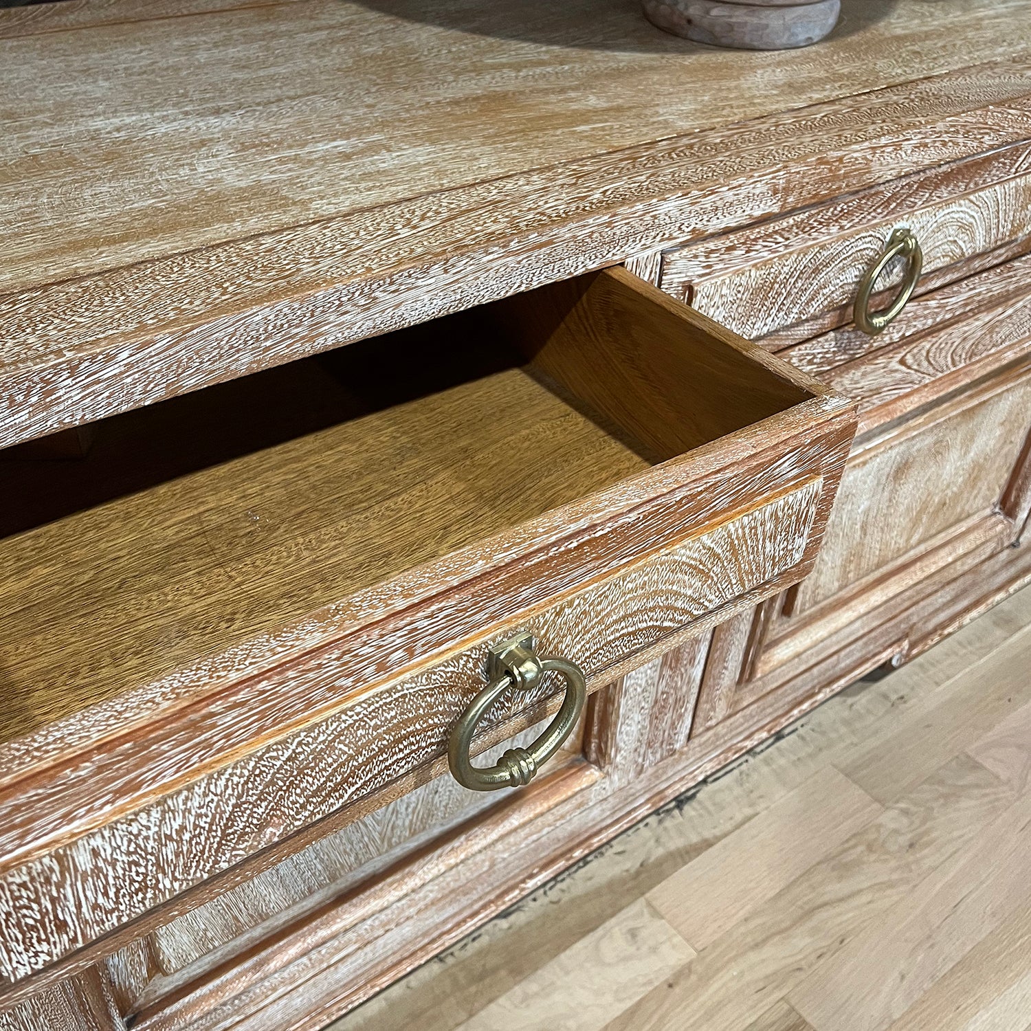 Large Cerused Oak Sideboard, 1950s - Image 3