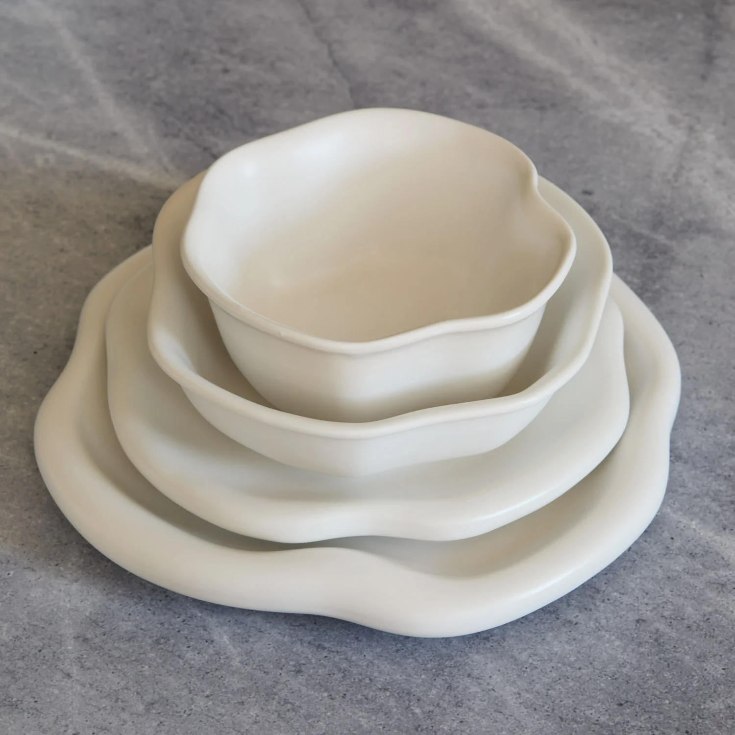 Amorphous Dinnerware Set, Set of 16 - Image 2
