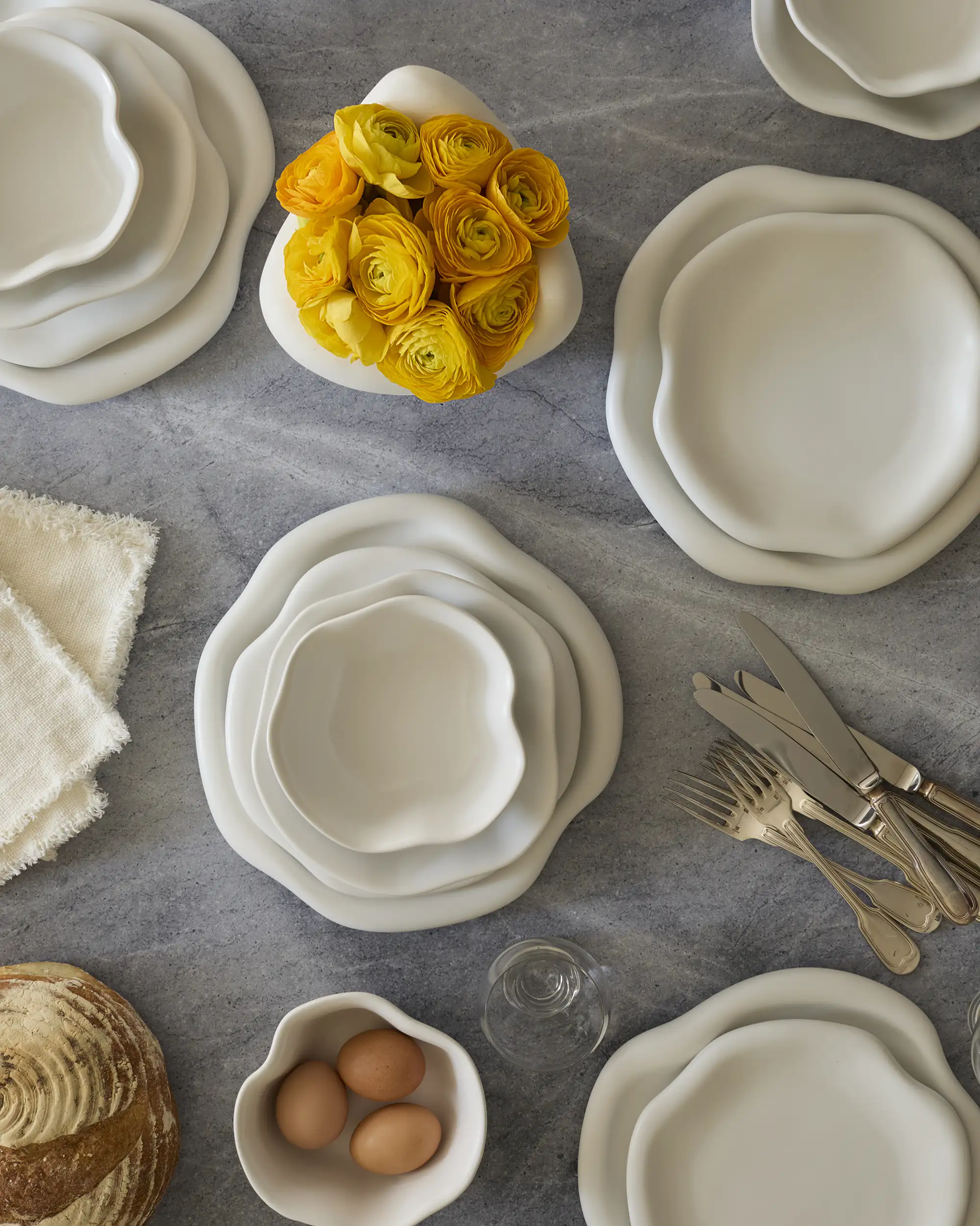 Amorphous Dinnerware Set, Set of 16 - Image 5