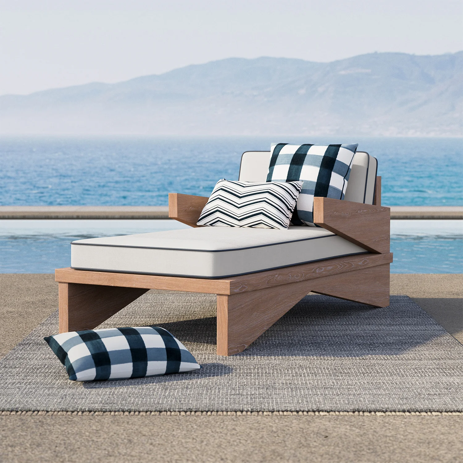 Andoise Outdoor Rug (Silver) - Image 6