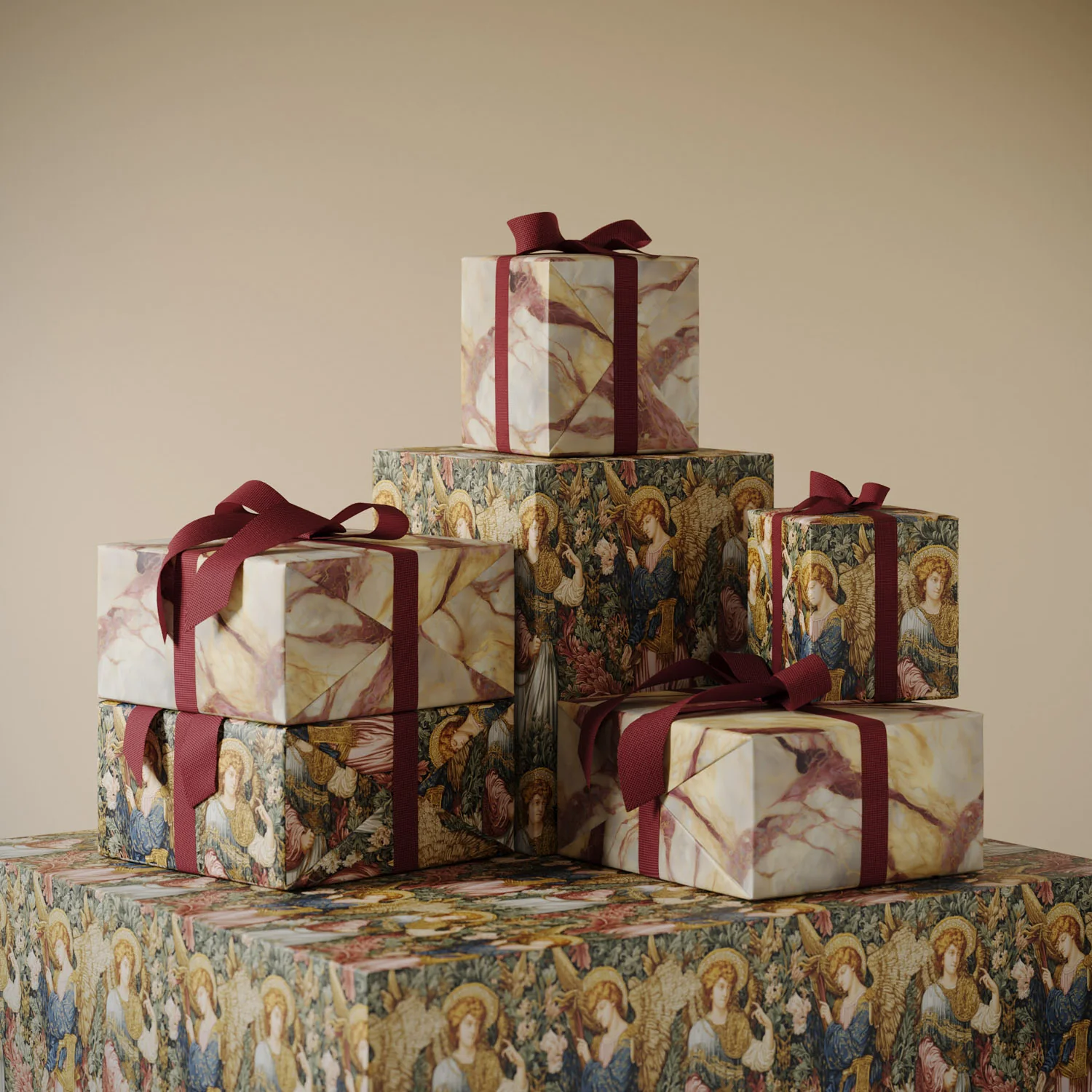Angels Jubilee Gift Wrapping Paper - Image 2