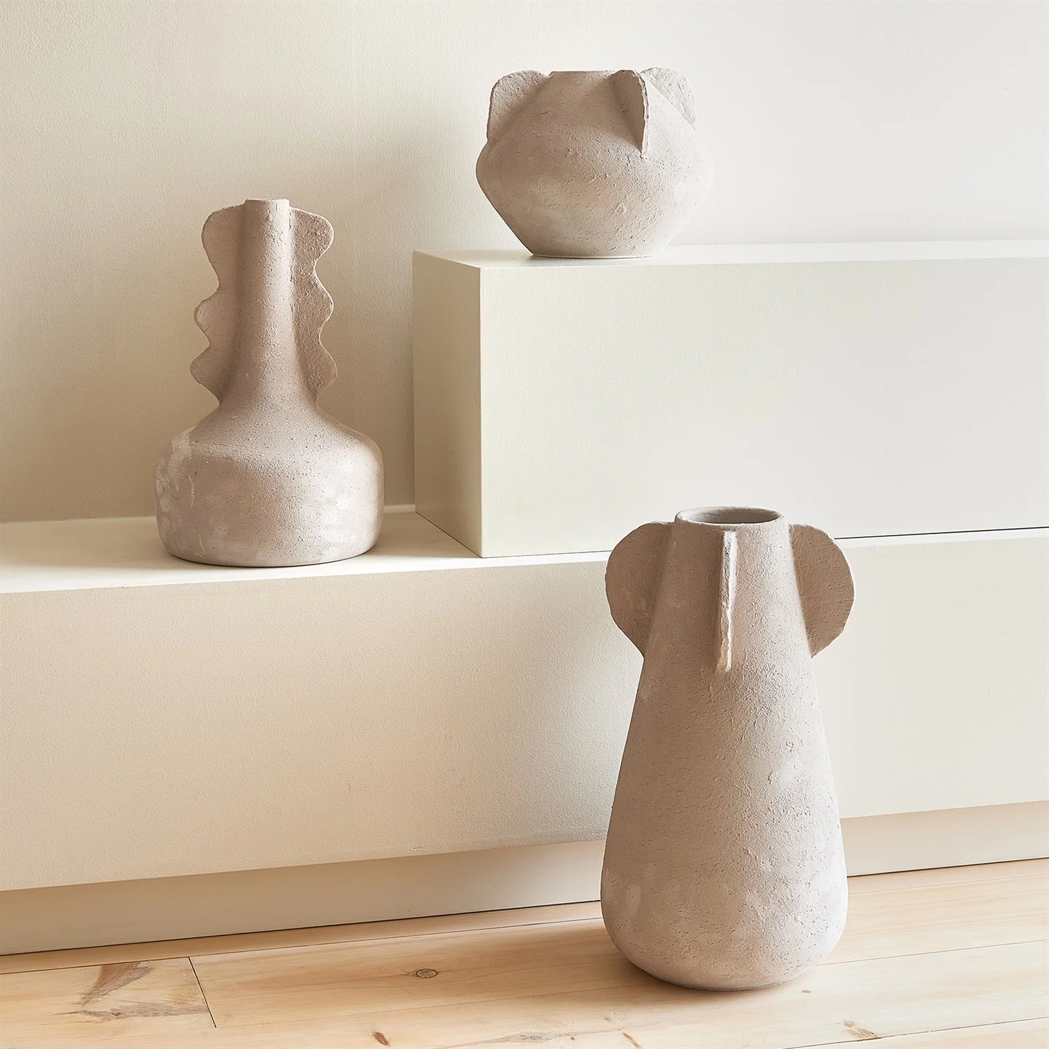 Anouar Vase Collection (Buff) - Image 2