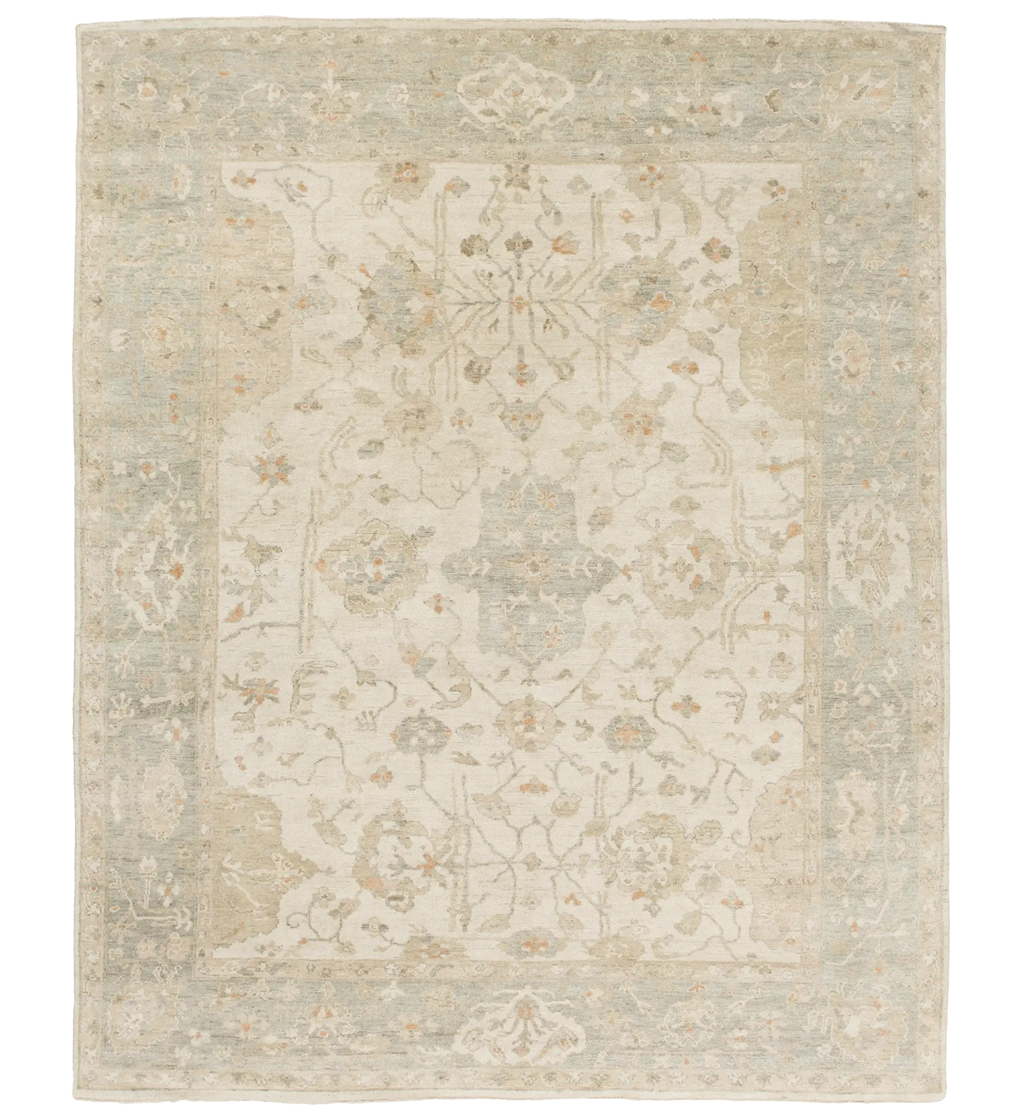 Arabesque Fleurie Handmade Wool Rug - Image 3