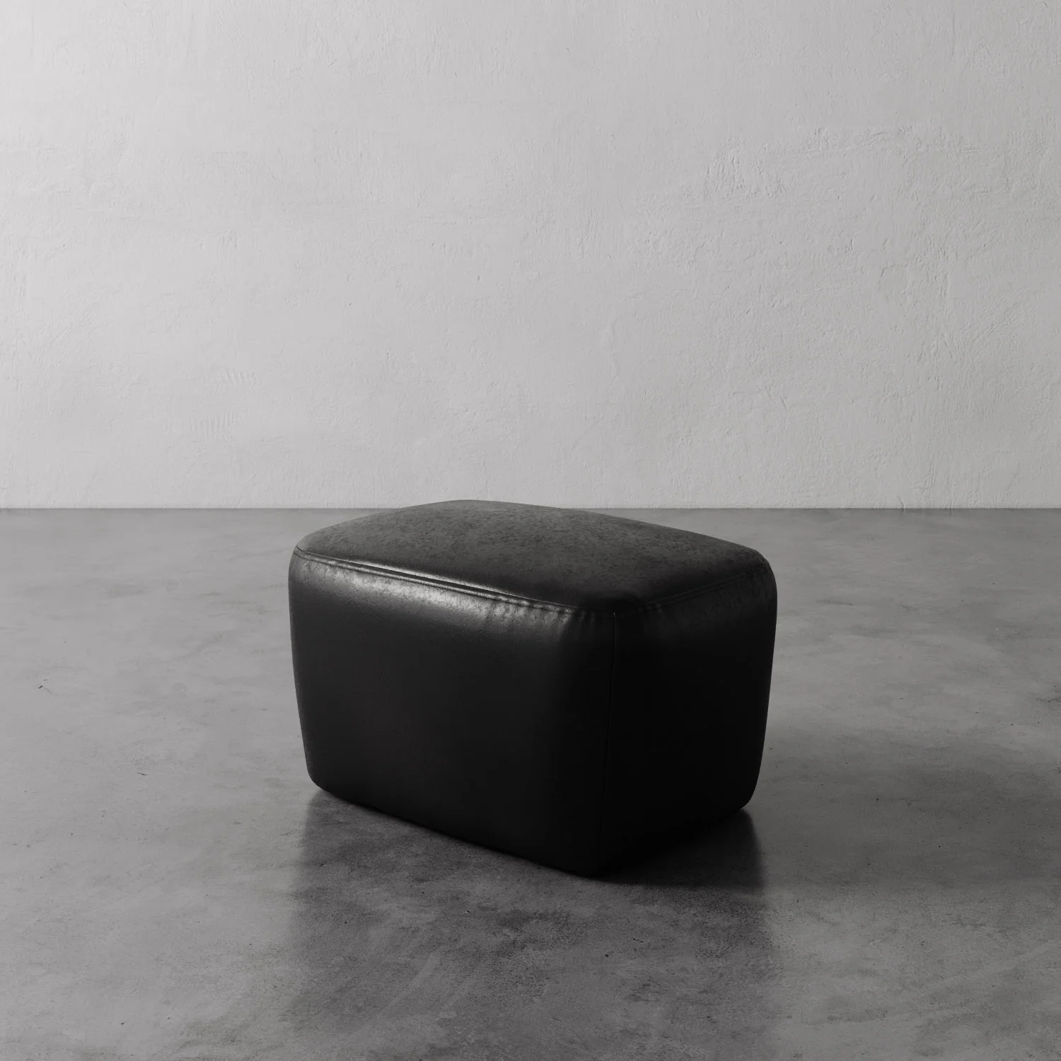 Aurélie Leather Ottoman - Image 3
