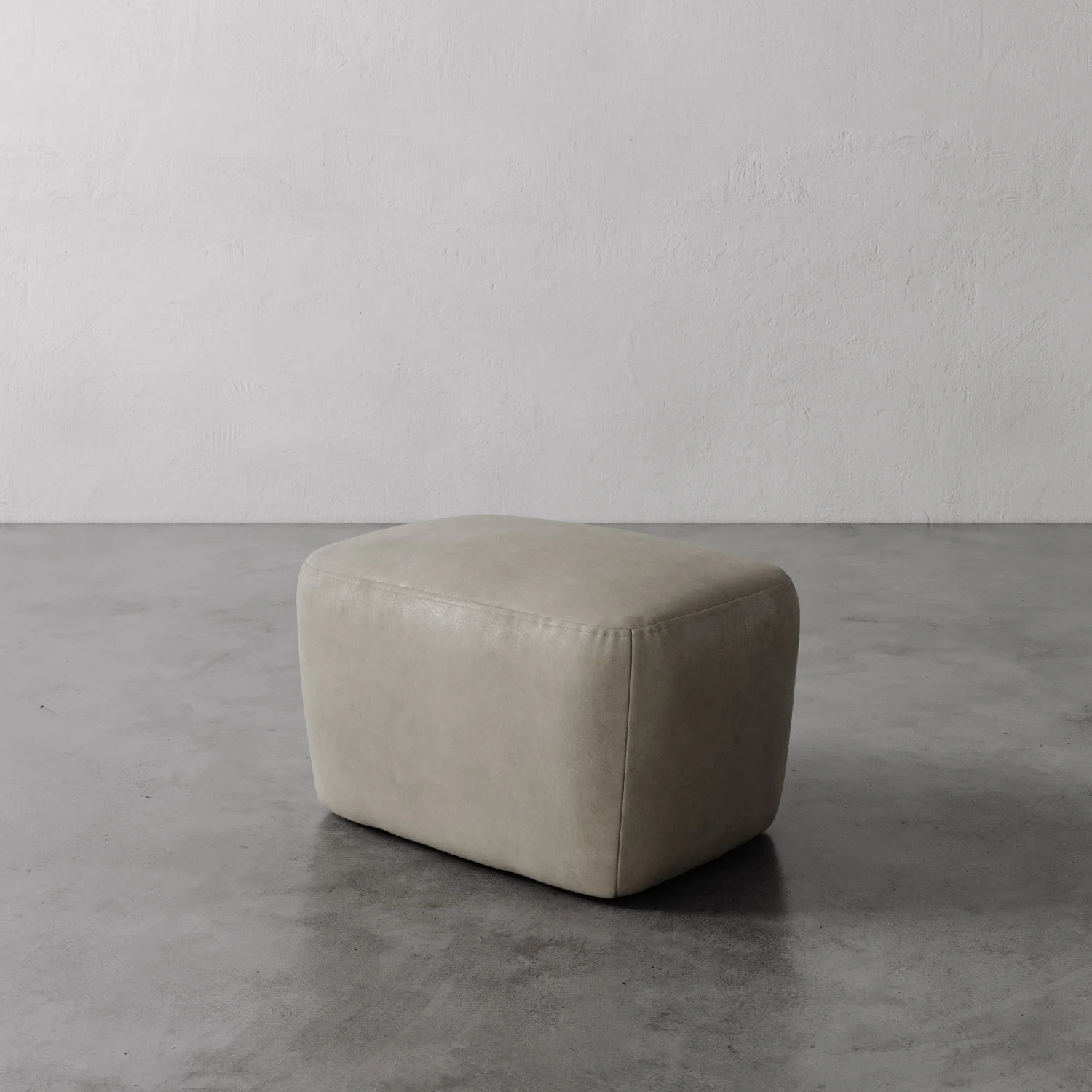 Aurélie Leather Ottoman - Image 5