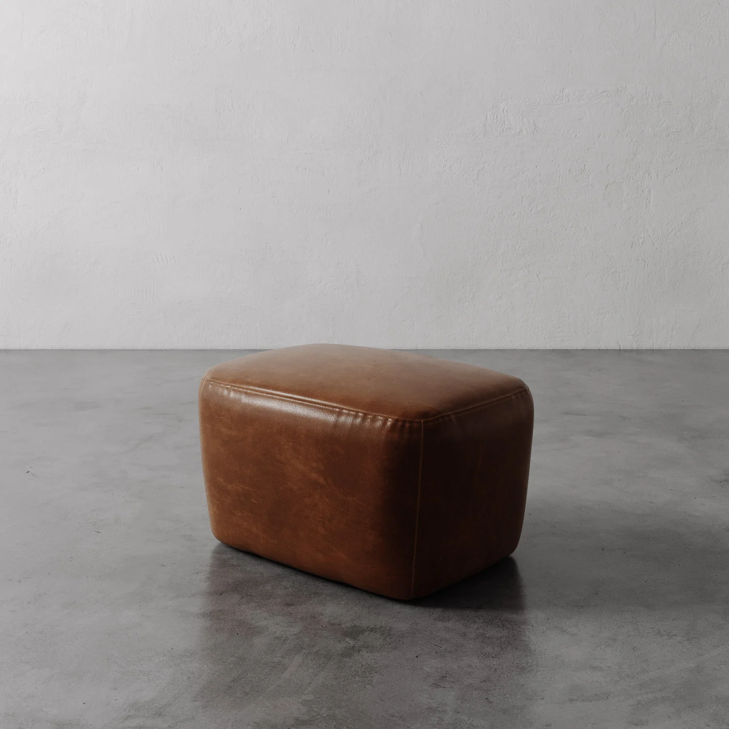 Aurélie Leather Ottoman - Image 6