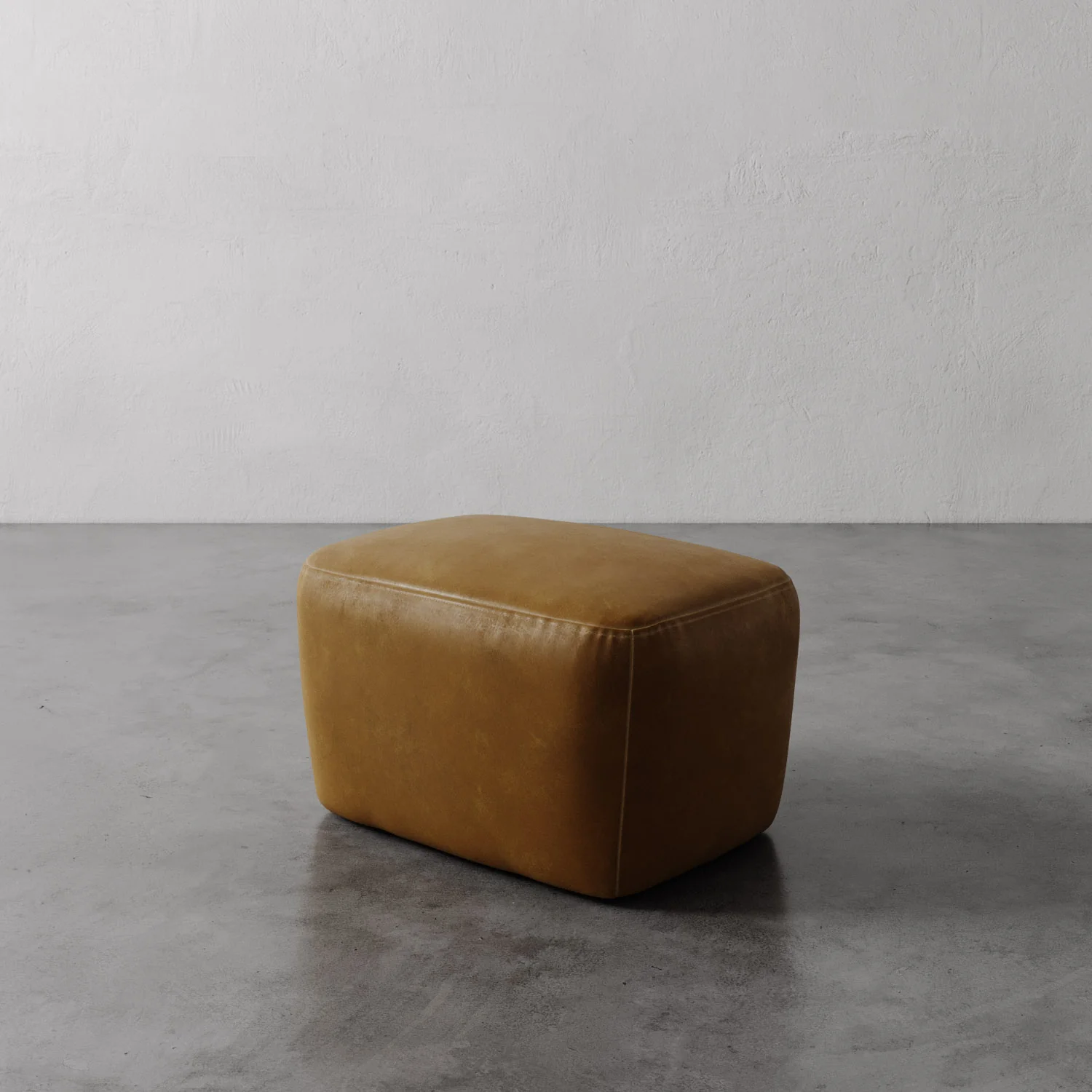 Aurélie Leather Ottoman - Image 7