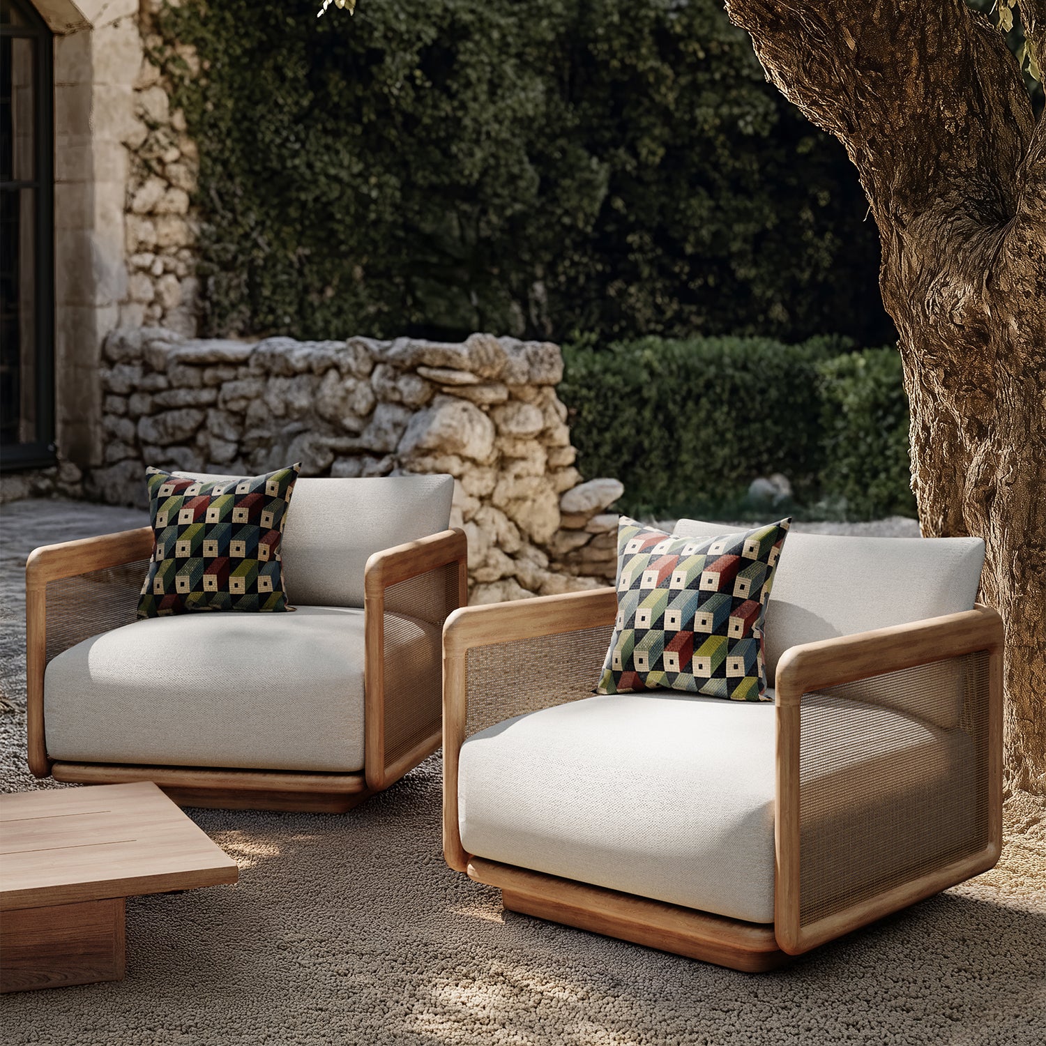 Dock Teak Lounge Chair - Image 3