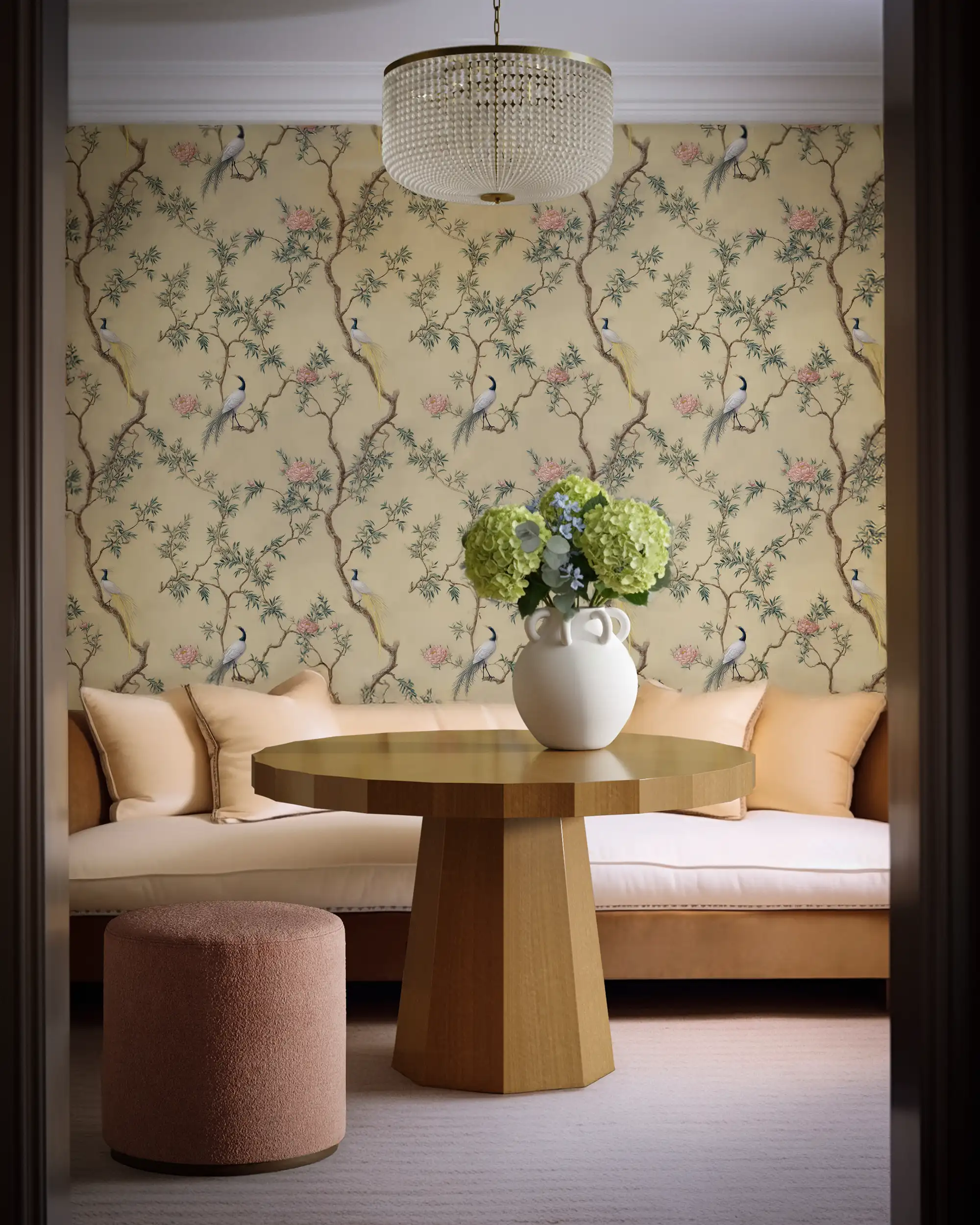 Ondara Fluted Dining or Foyer Table - Image 6