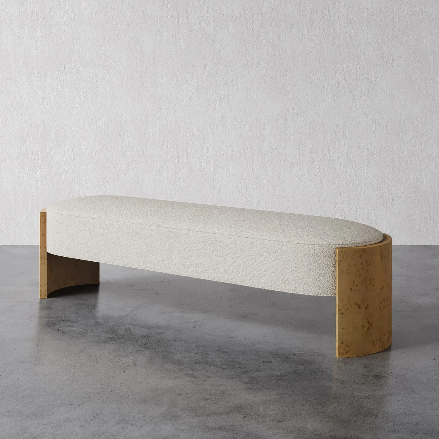 Benoit Bench (Blonde Burl) - Image 10