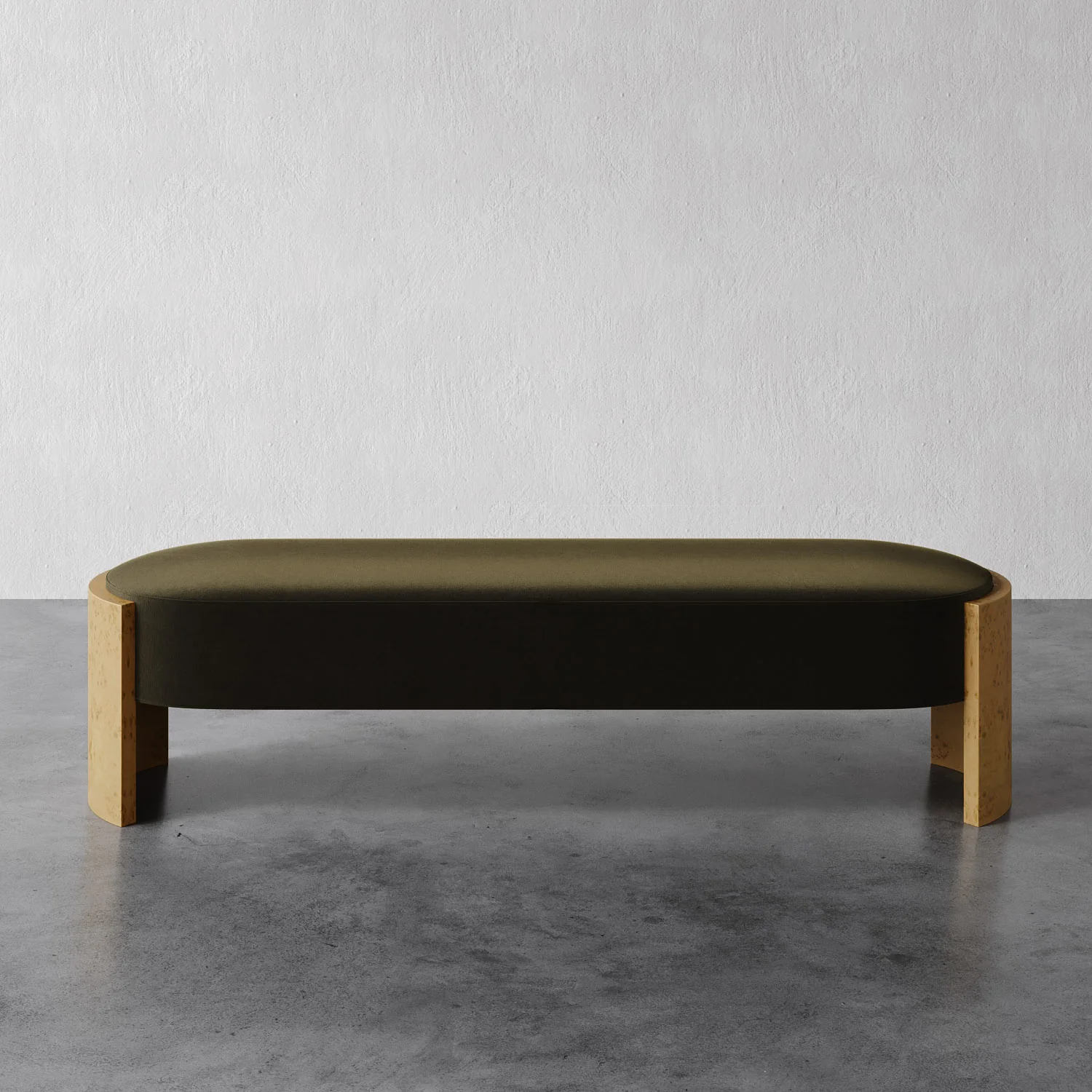 Benoit Bench (Blonde Burl) - Image 4