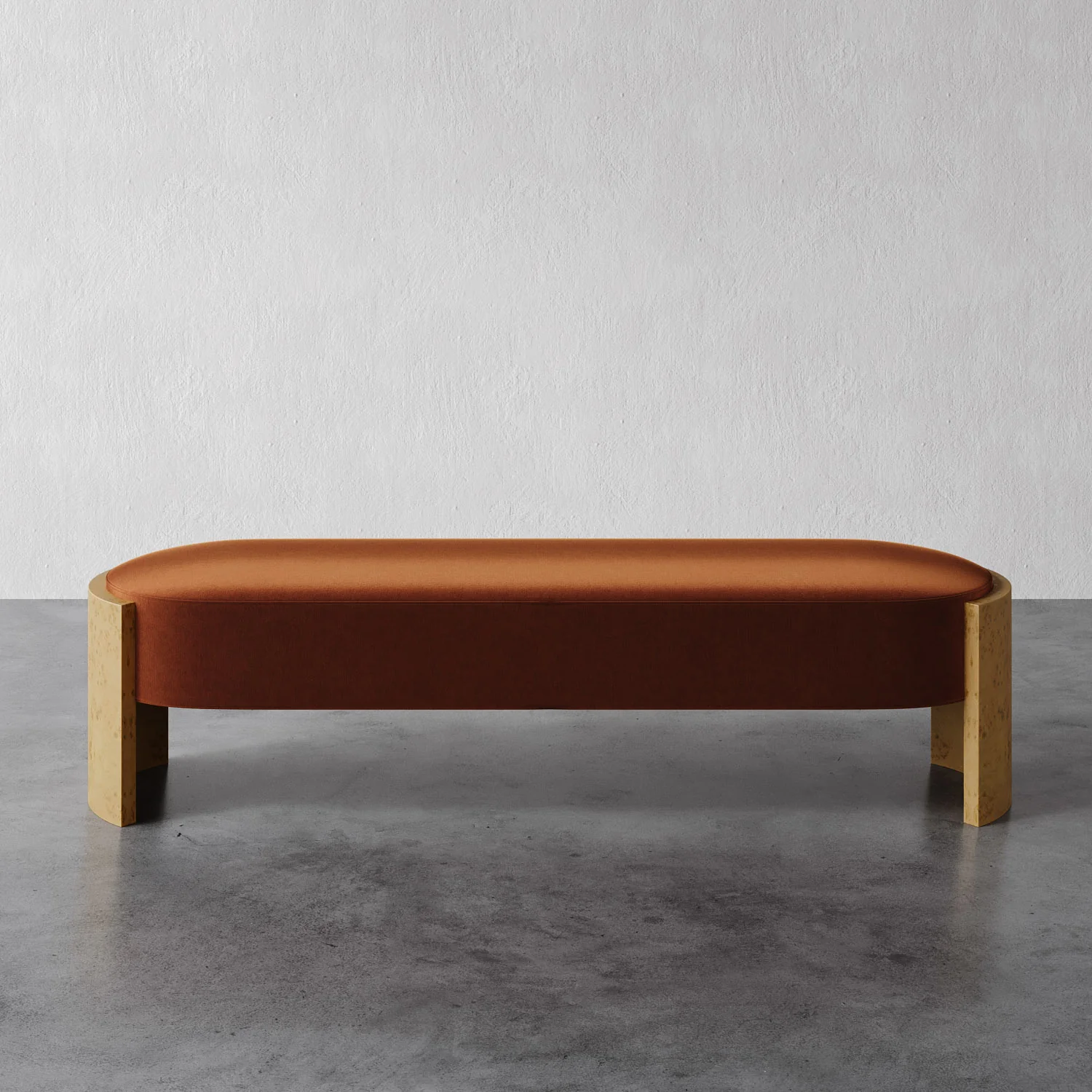 Benoit Bench (Blonde Burl) - Image 5