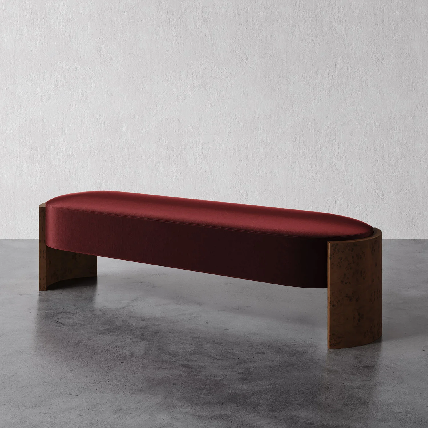 Benoit Bench (Walnut Burl) - Image 5