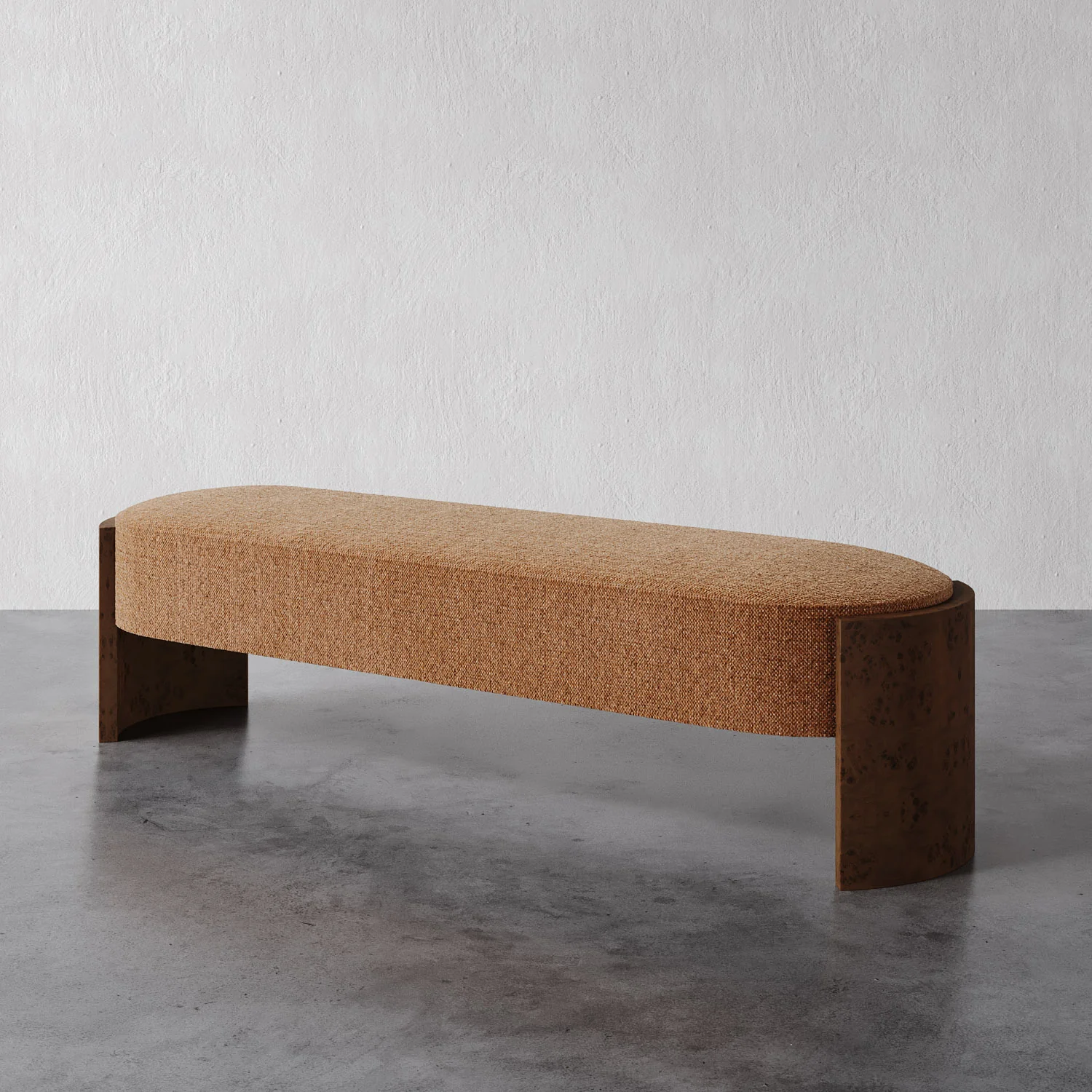 Benoit Bench (Walnut Burl) - Image 6