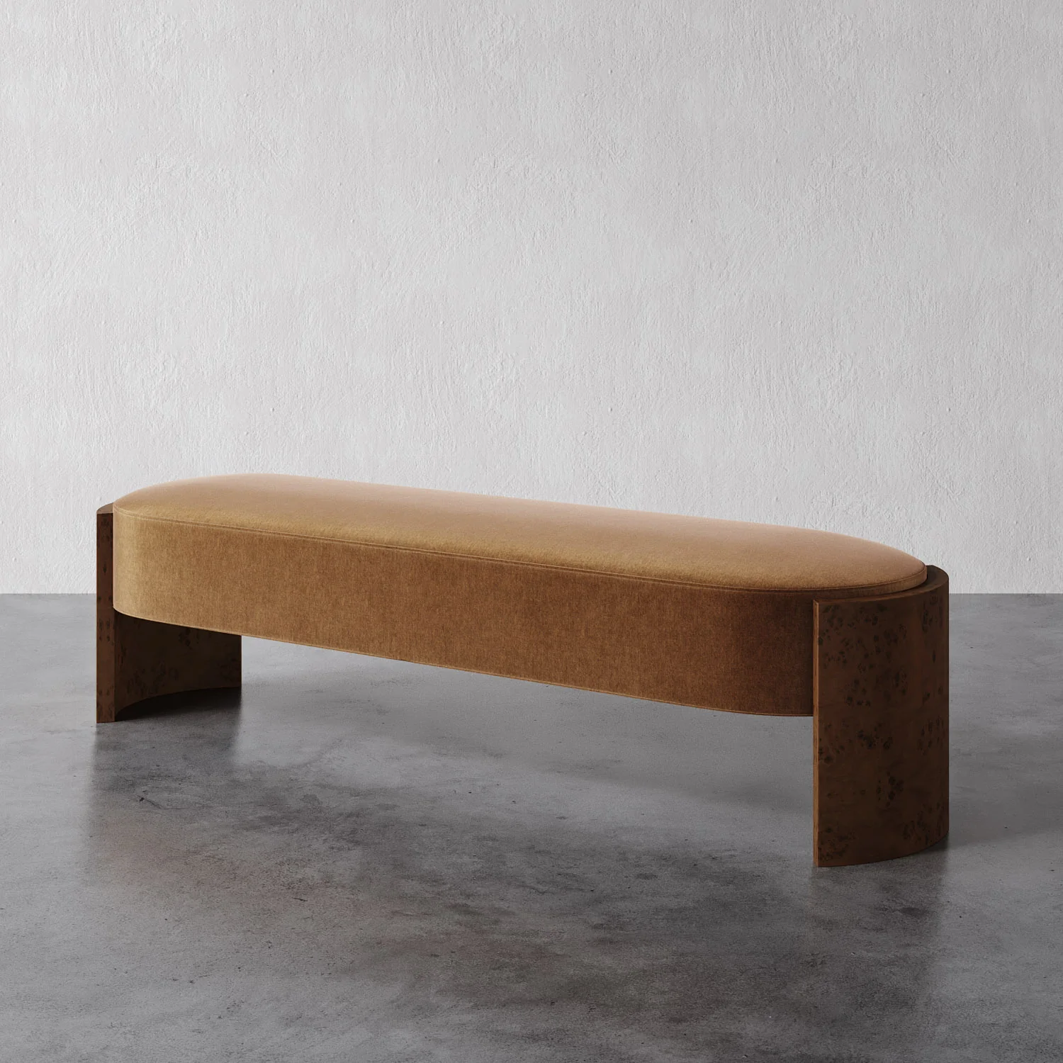 Benoit Bench (Walnut Burl) - Image 7