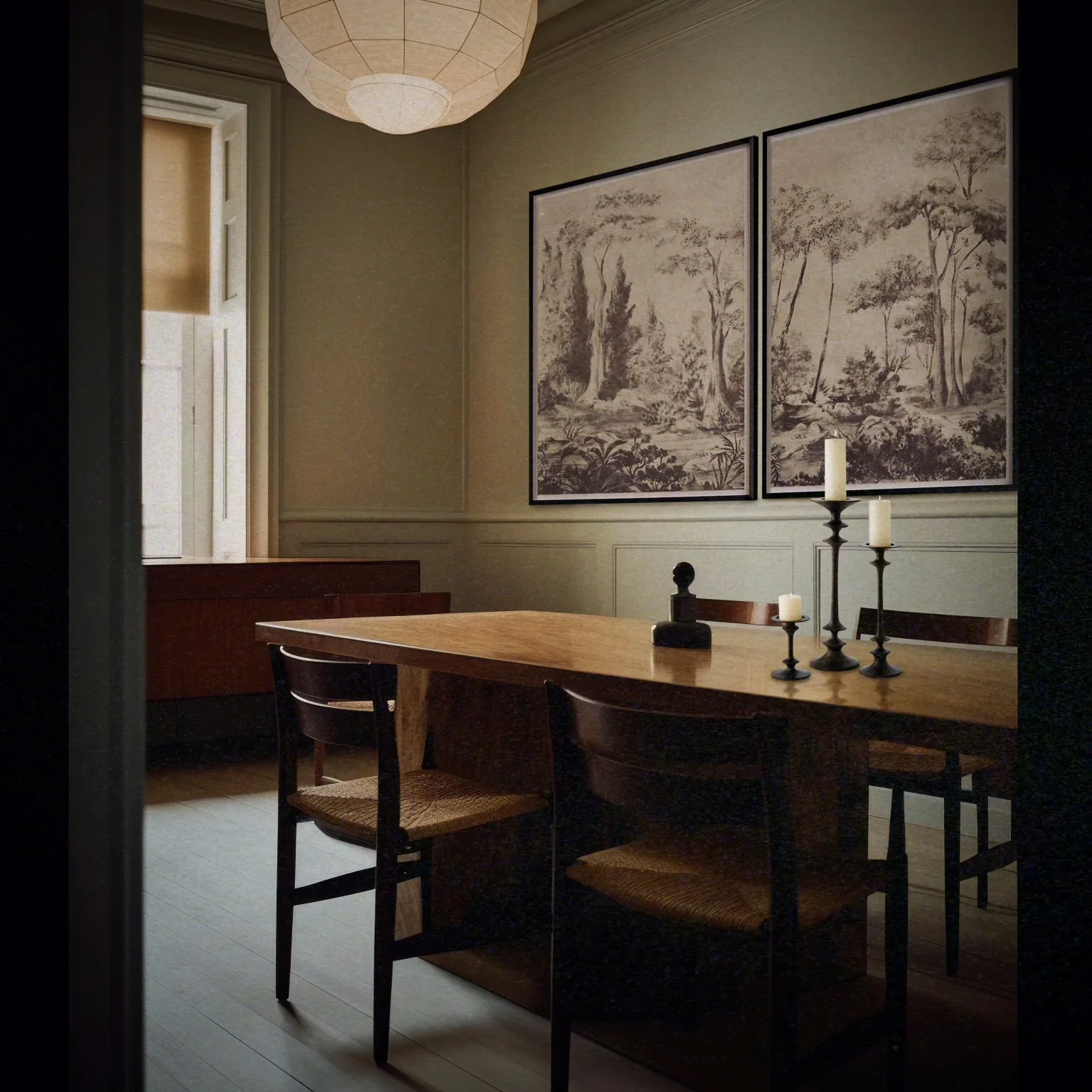 Bois de Boulogne (Left) Limited Edition Archival Print - Image 5