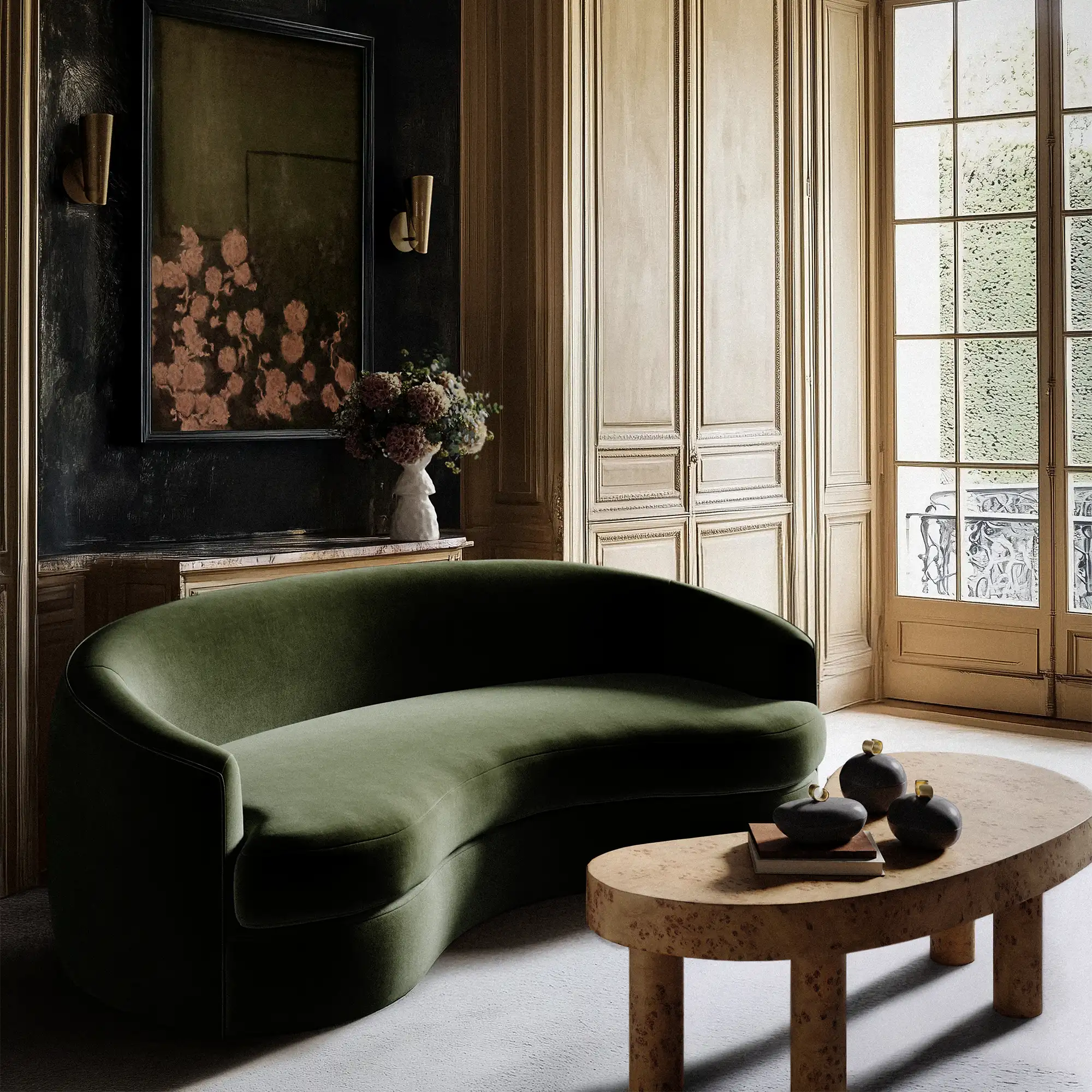 Brenne Burl Coffee Table - Image 3