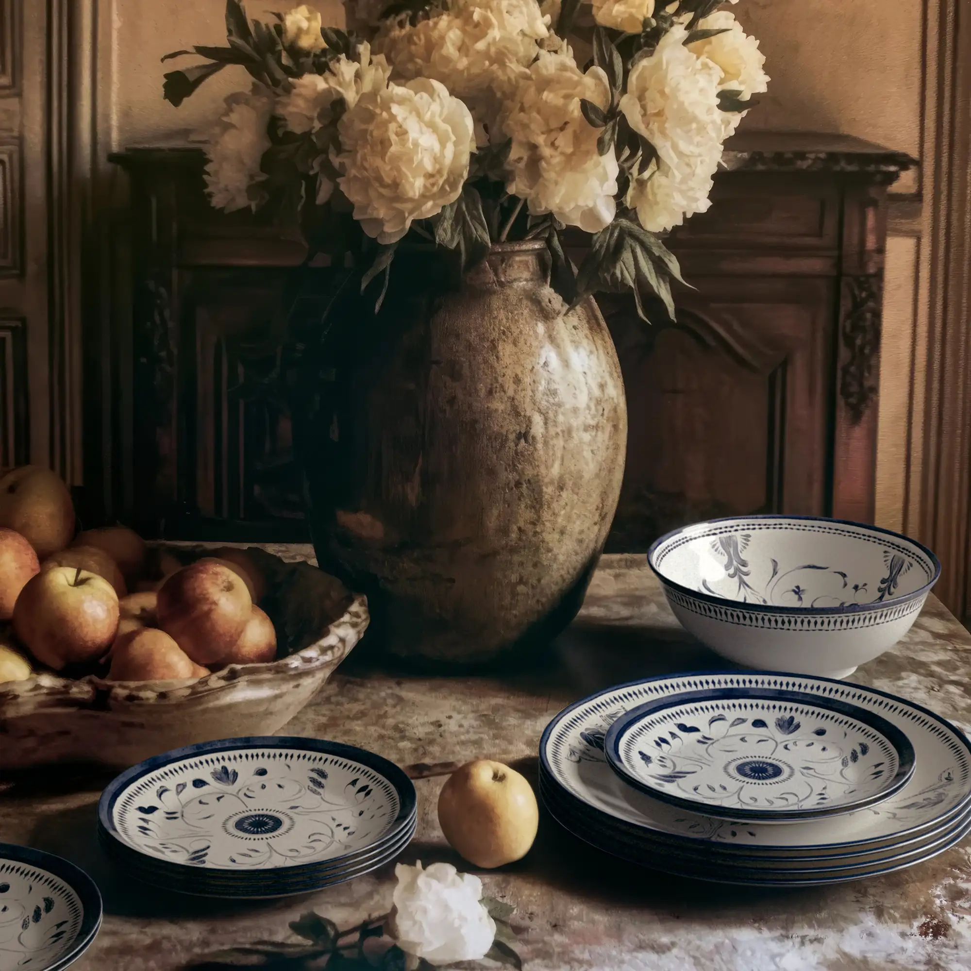 Bruges Porcelain Dinner Plate, Set of 4 - Image 5