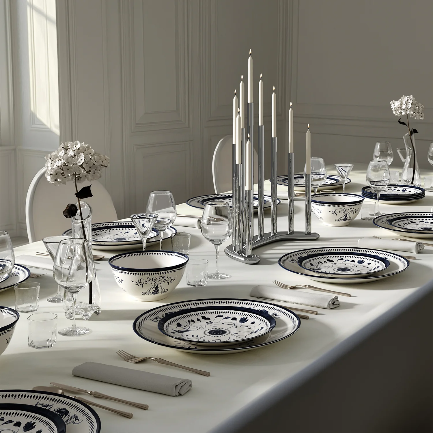 Bruges Porcelain Dinner Plate, Set of 4 - Image 7