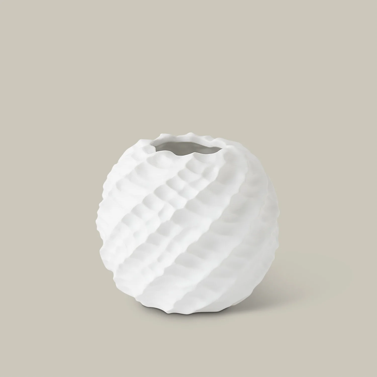 Cadoret Vase (Matte White) - Image 2
