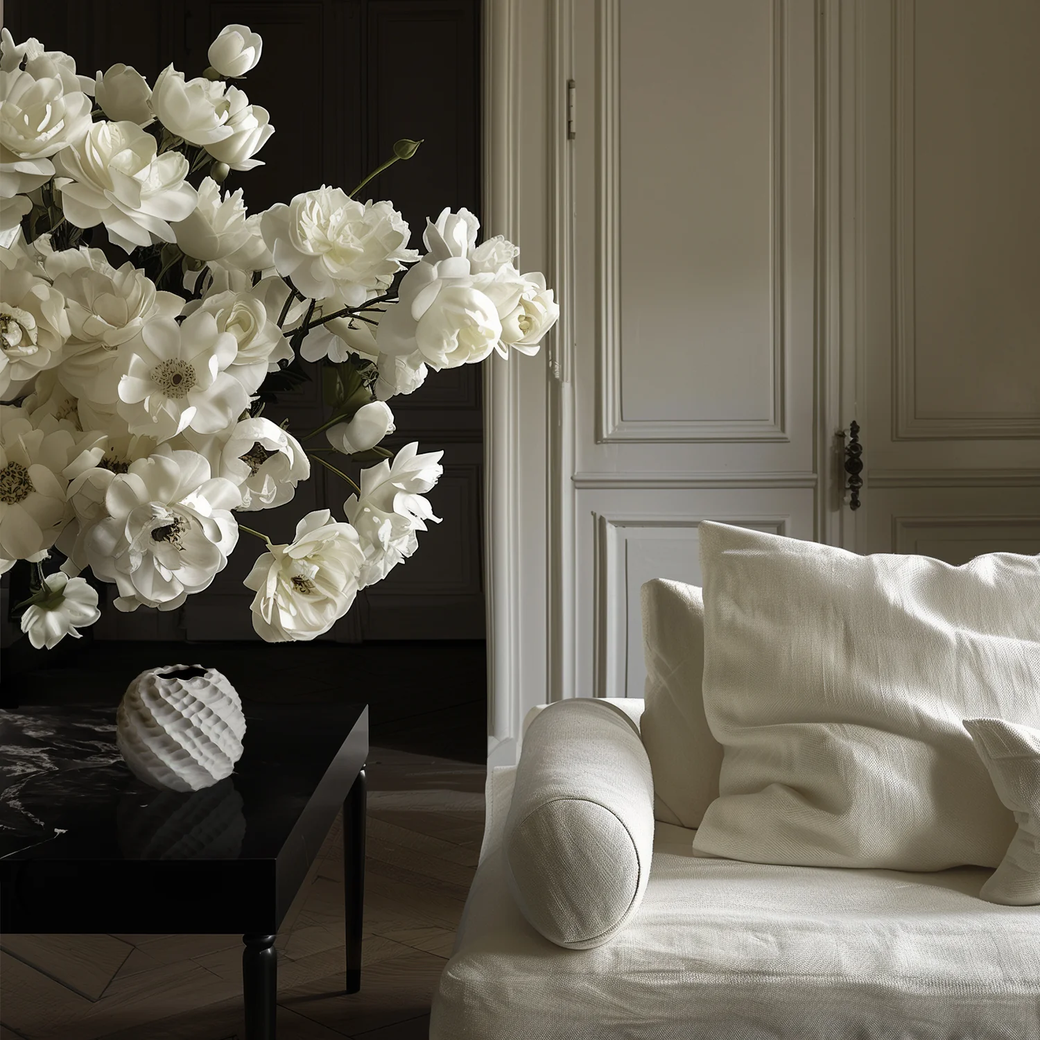 Cadoret Vase (Matte White) - Image 3