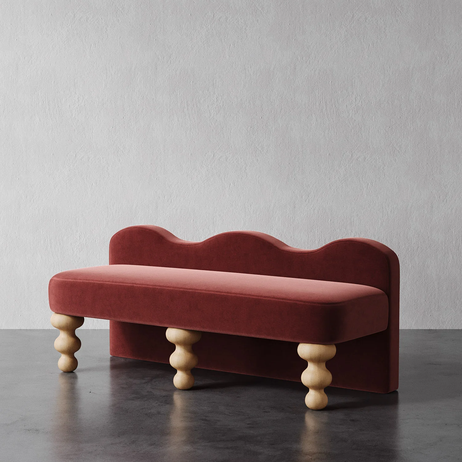 Celine Custom Upholstered Bench - Image 3