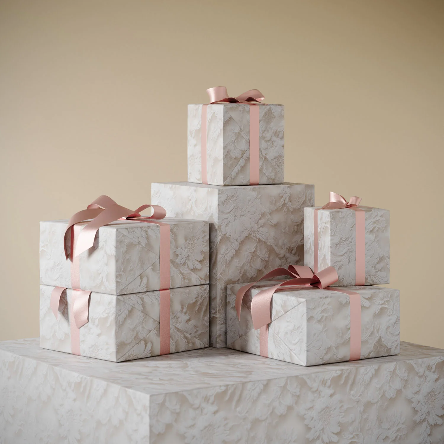 Chantilly Lace Gift Wrapping Paper - Image 2