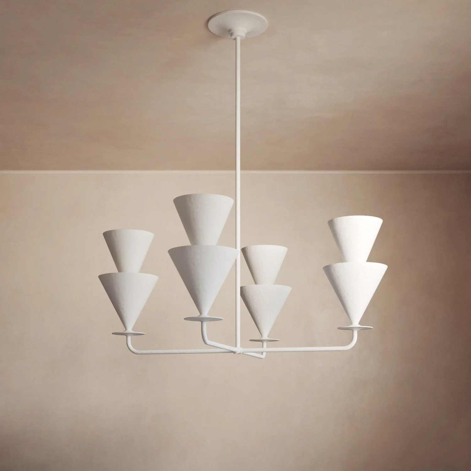 Cornet 4 Light Large Chandelier - Image 4