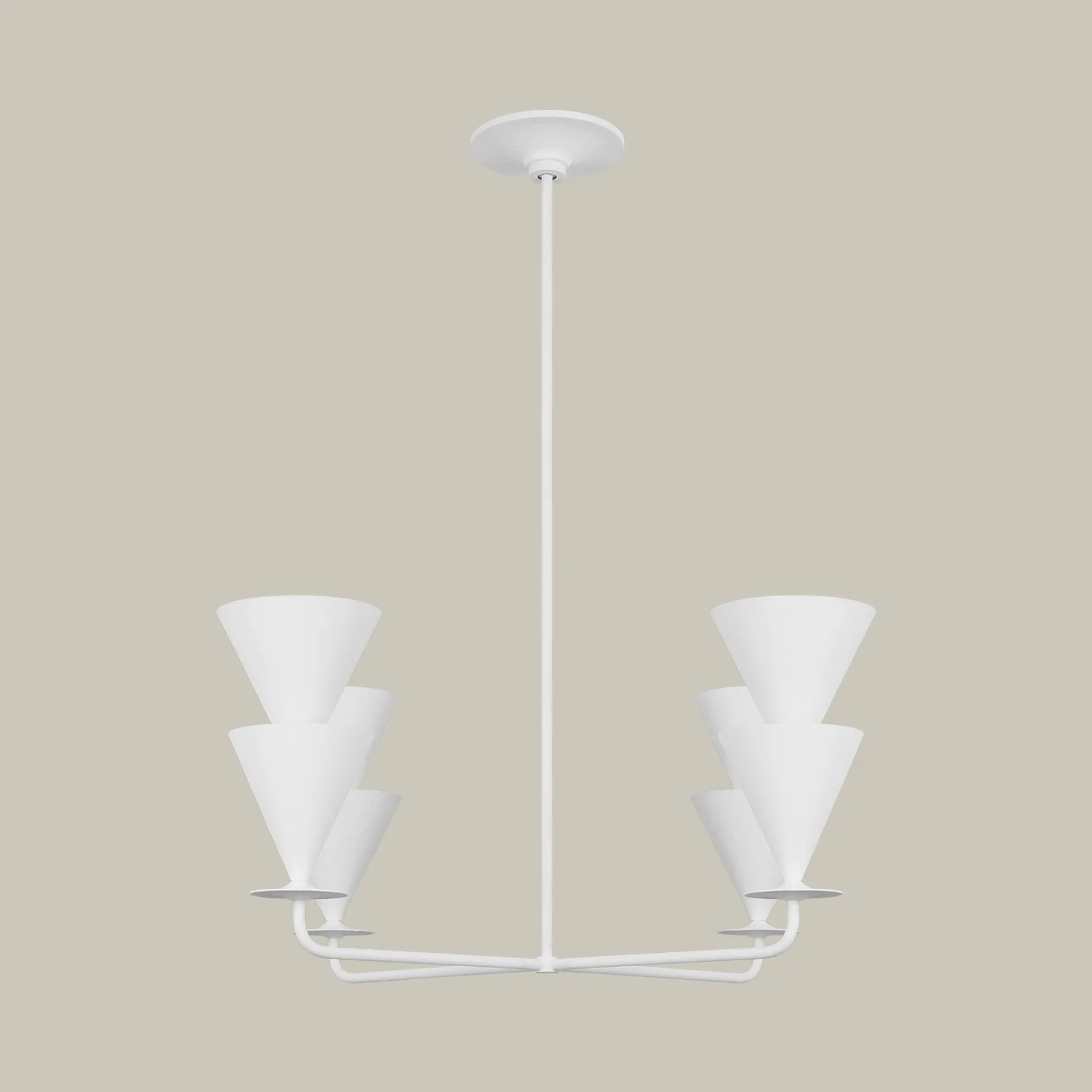 Cornet 4 Light Large Chandelier - Image 7