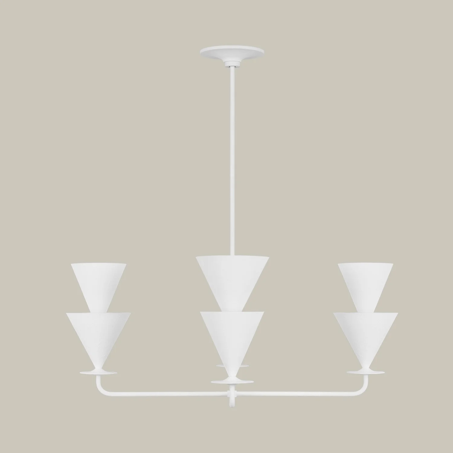 Cornet 4 Light Large Chandelier - Image 8