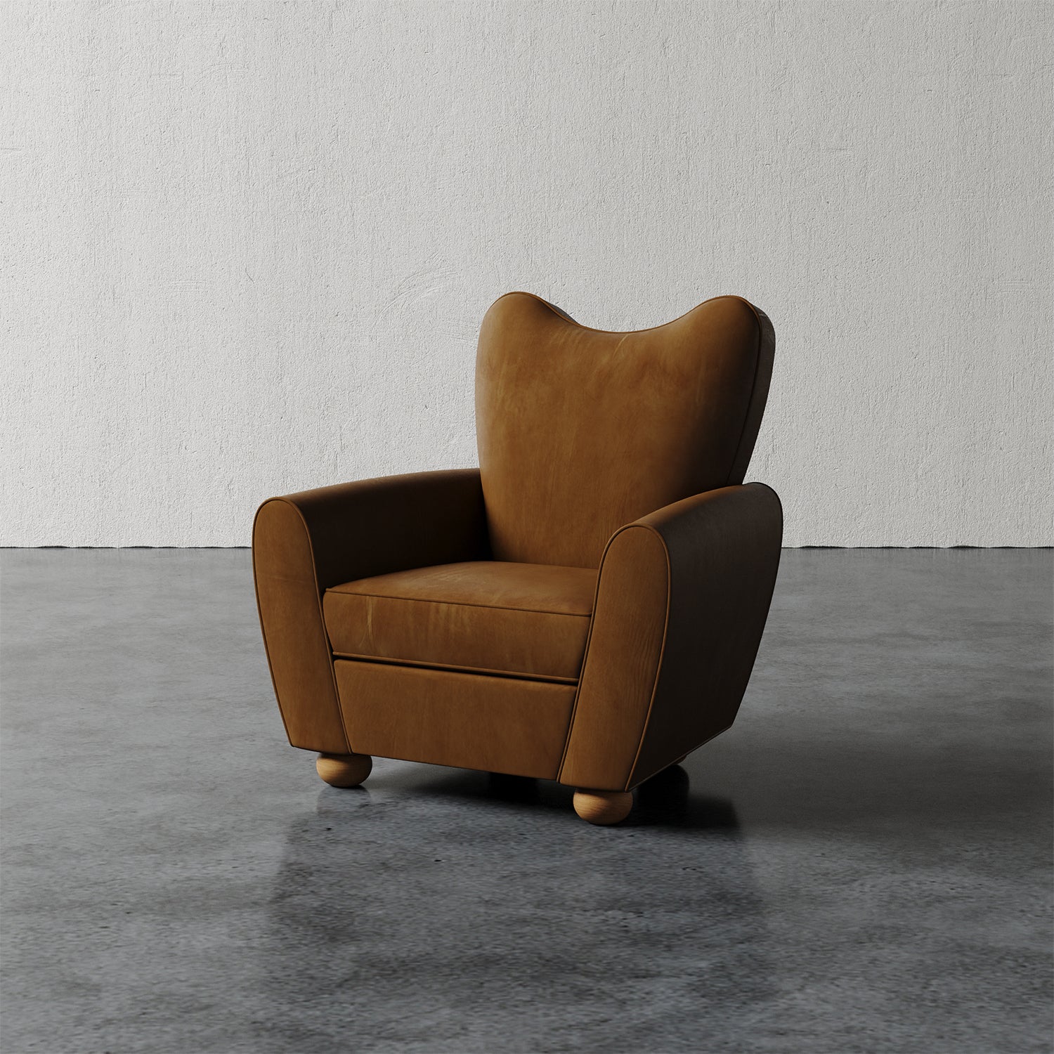 Danielle Leather Chair - Image 5