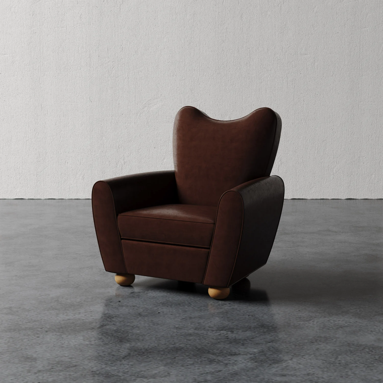 Danielle Leather Chair - Image 7