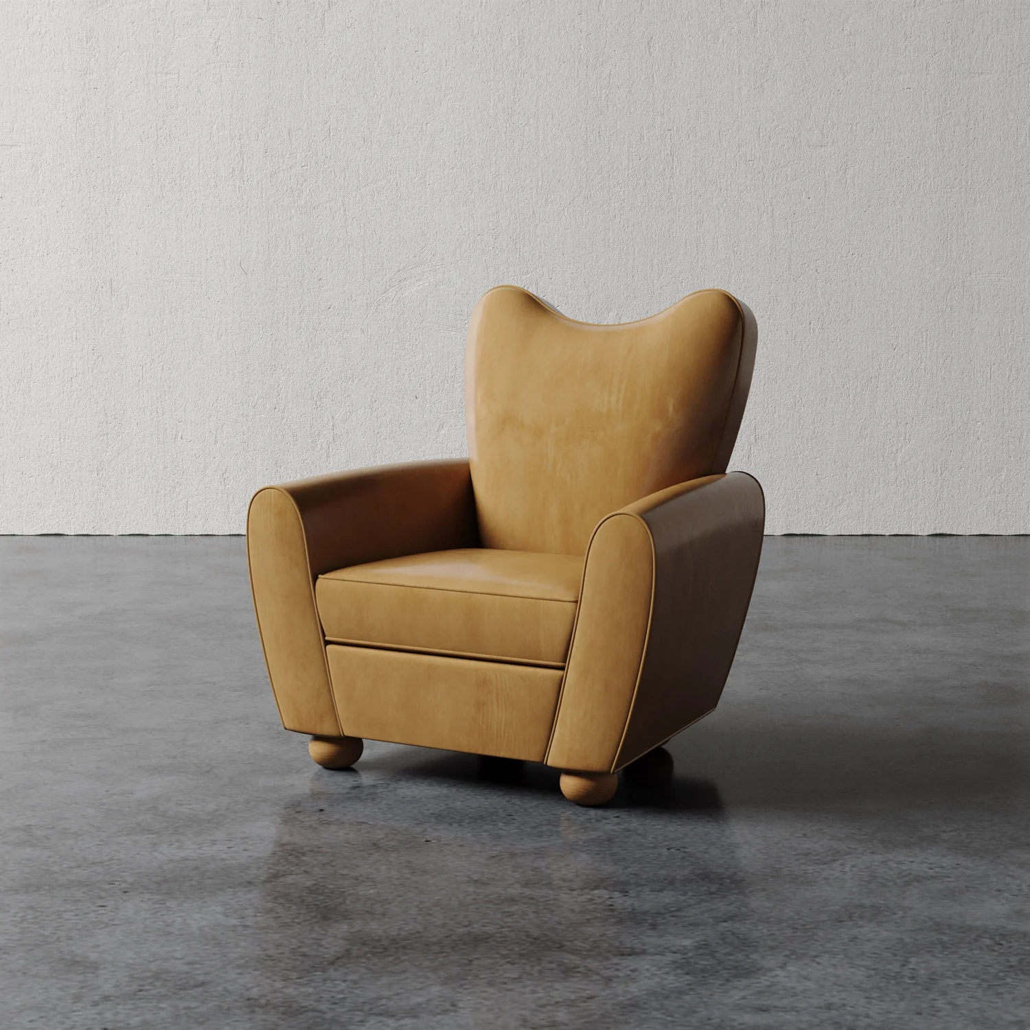 Danielle Leather Chair - Image 9
