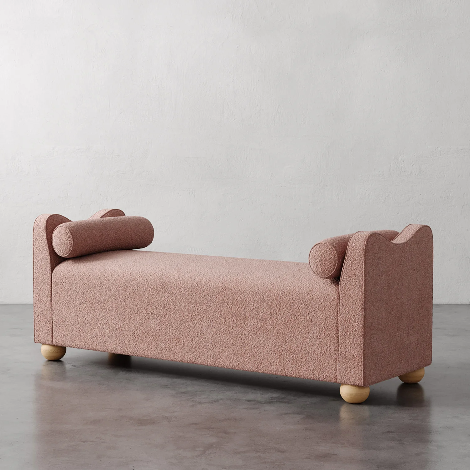 Danielle Upholstered Bench - Image 4