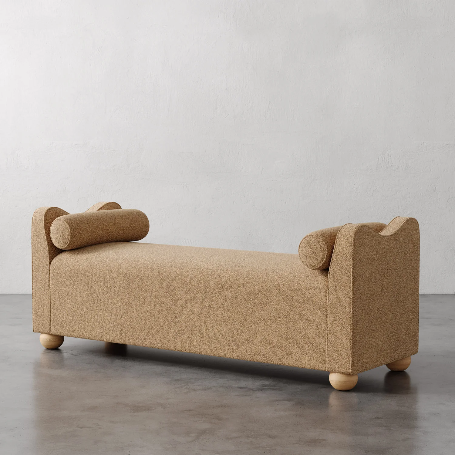 Danielle Upholstered Bench - Image 5