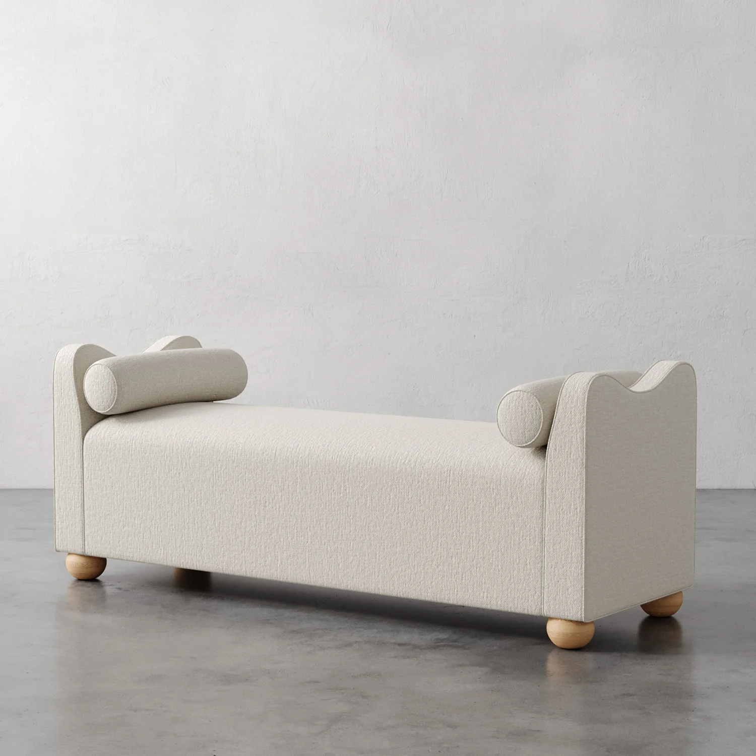 Danielle Upholstered Bench - Image 6