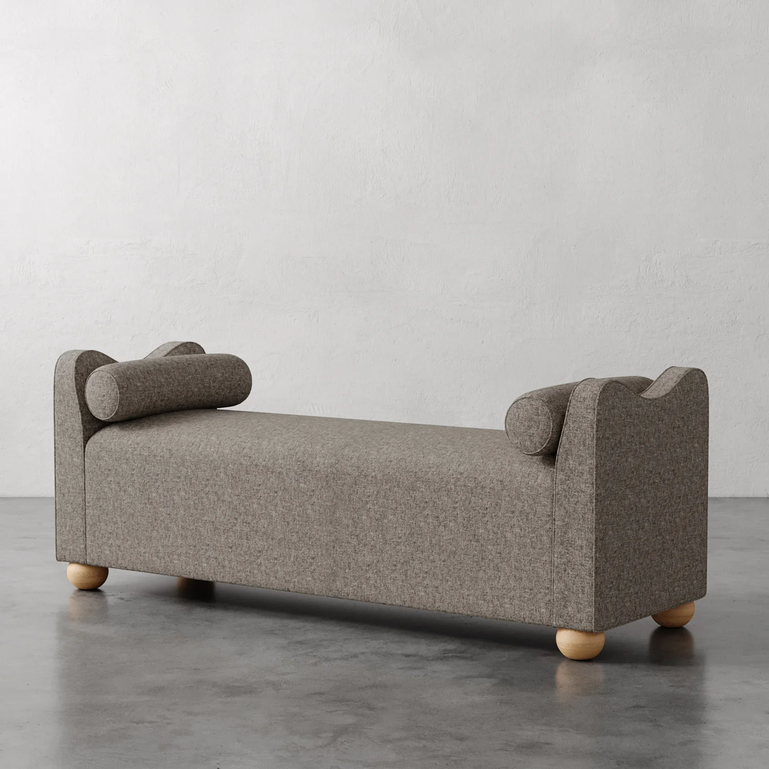 Danielle Upholstered Bench - Image 7