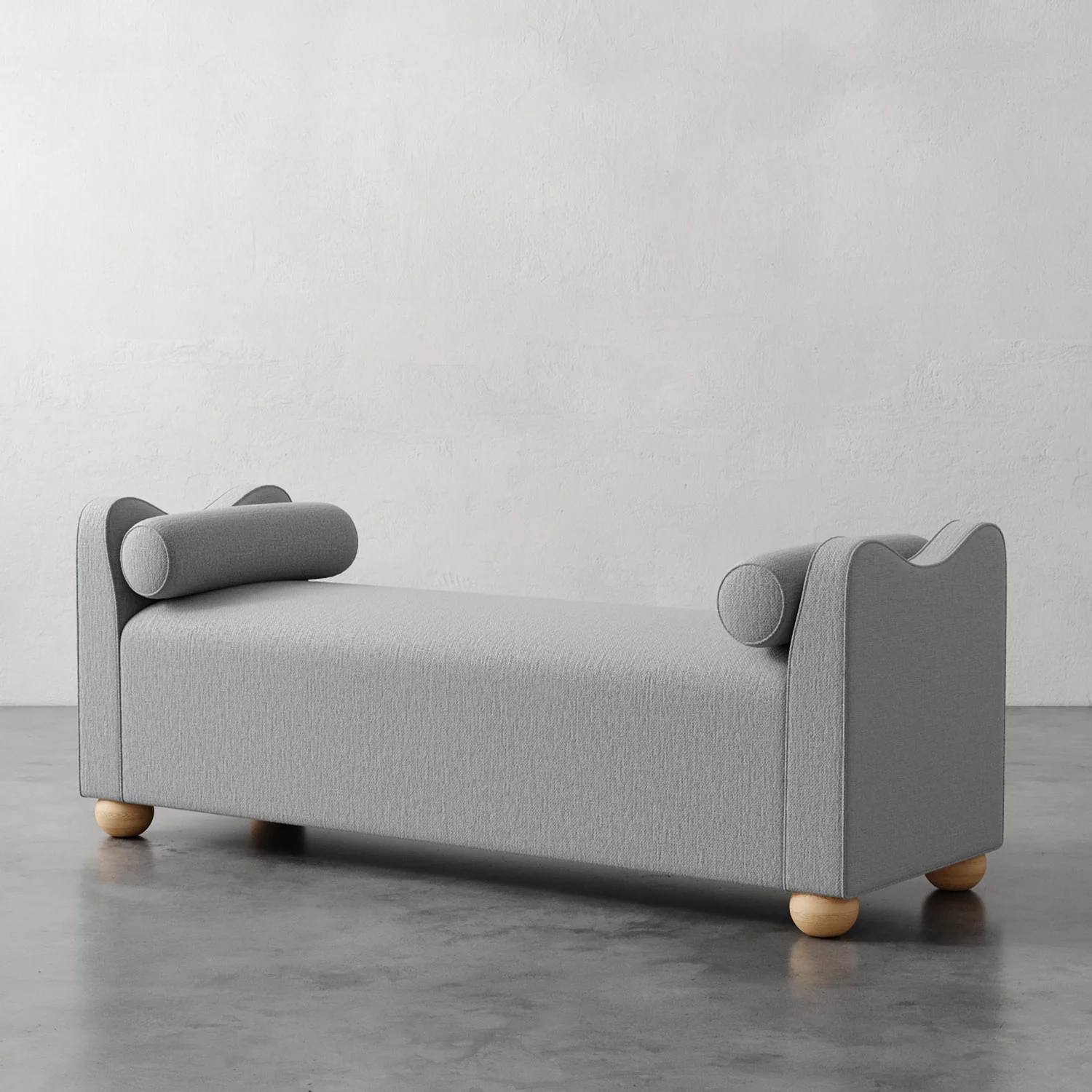 Danielle Upholstered Bench - Image 8