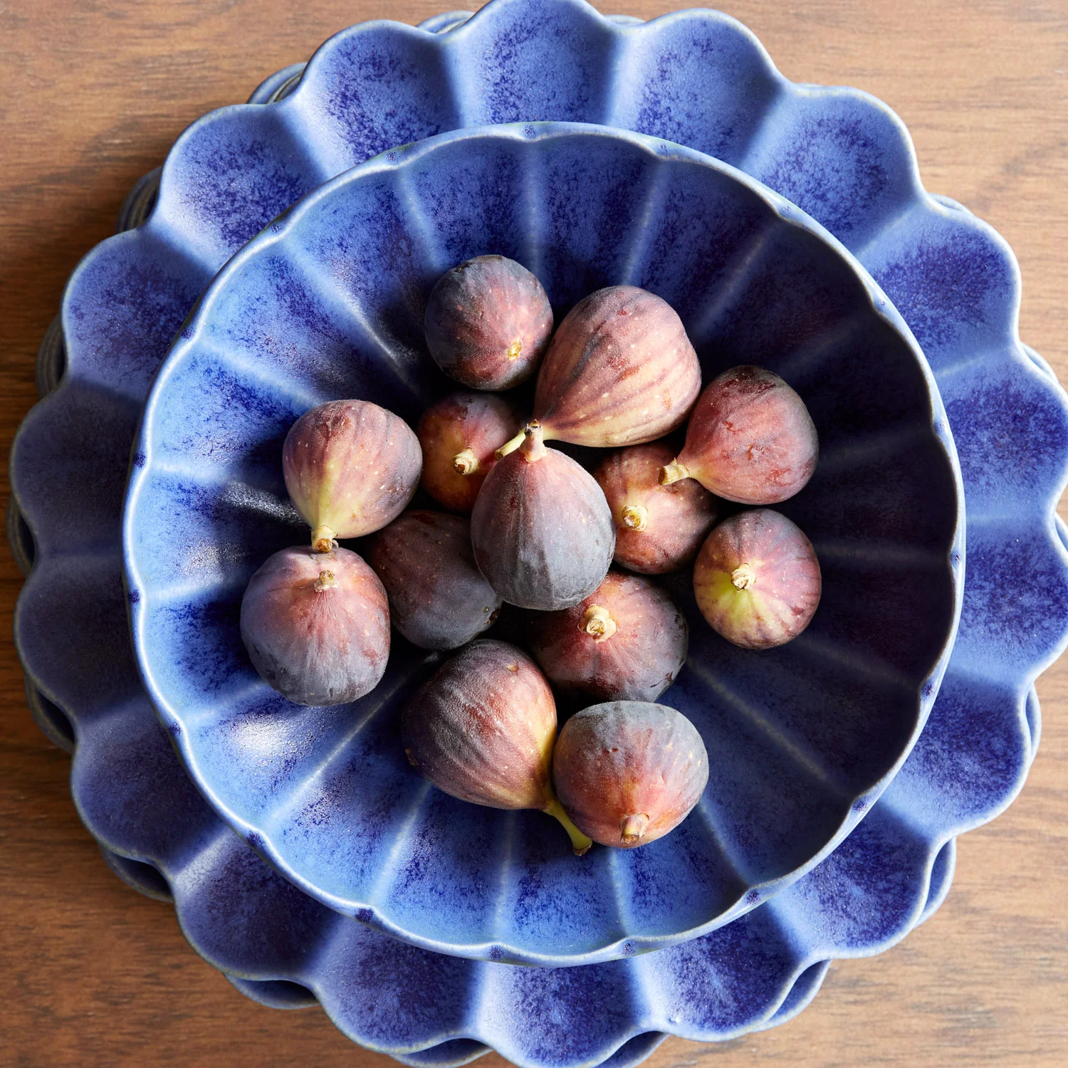 Dhalia Stoneware, 16-Piece Dinnerware Set (Blue) - Image 7