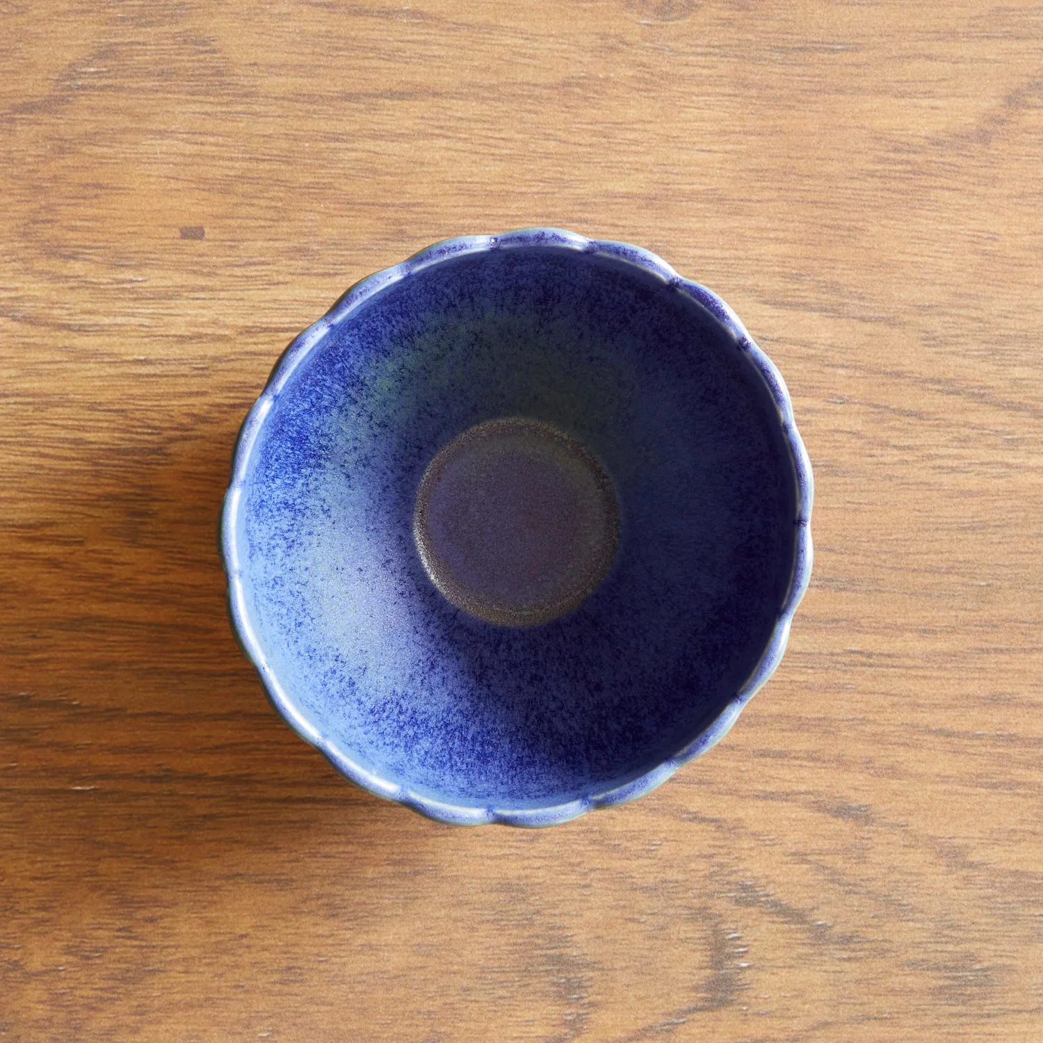 Dhalia Stoneware Bowl, Set of 4 (Blue) - Image 2