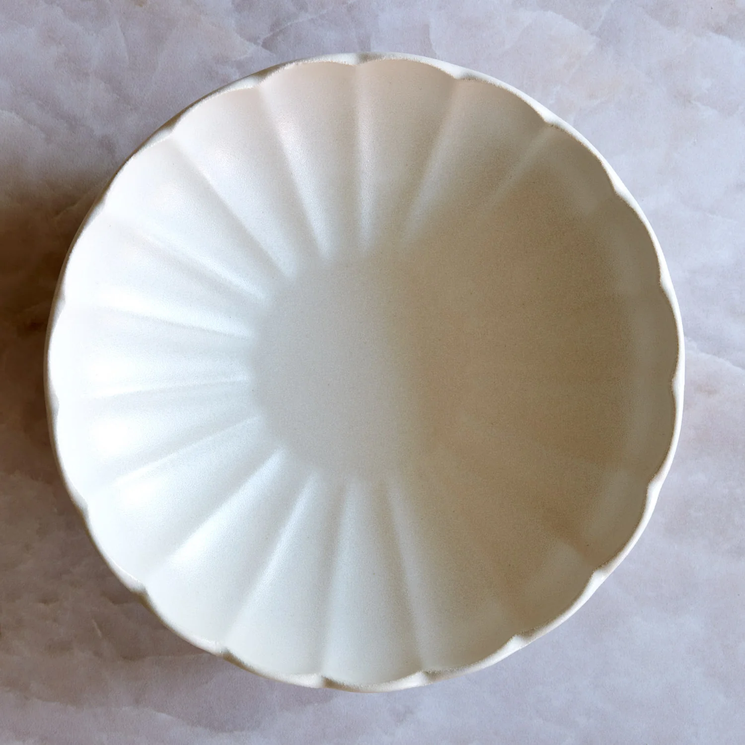 Dhalia Stoneware Pasta Bowl, Set of 4 (White) - Image 2