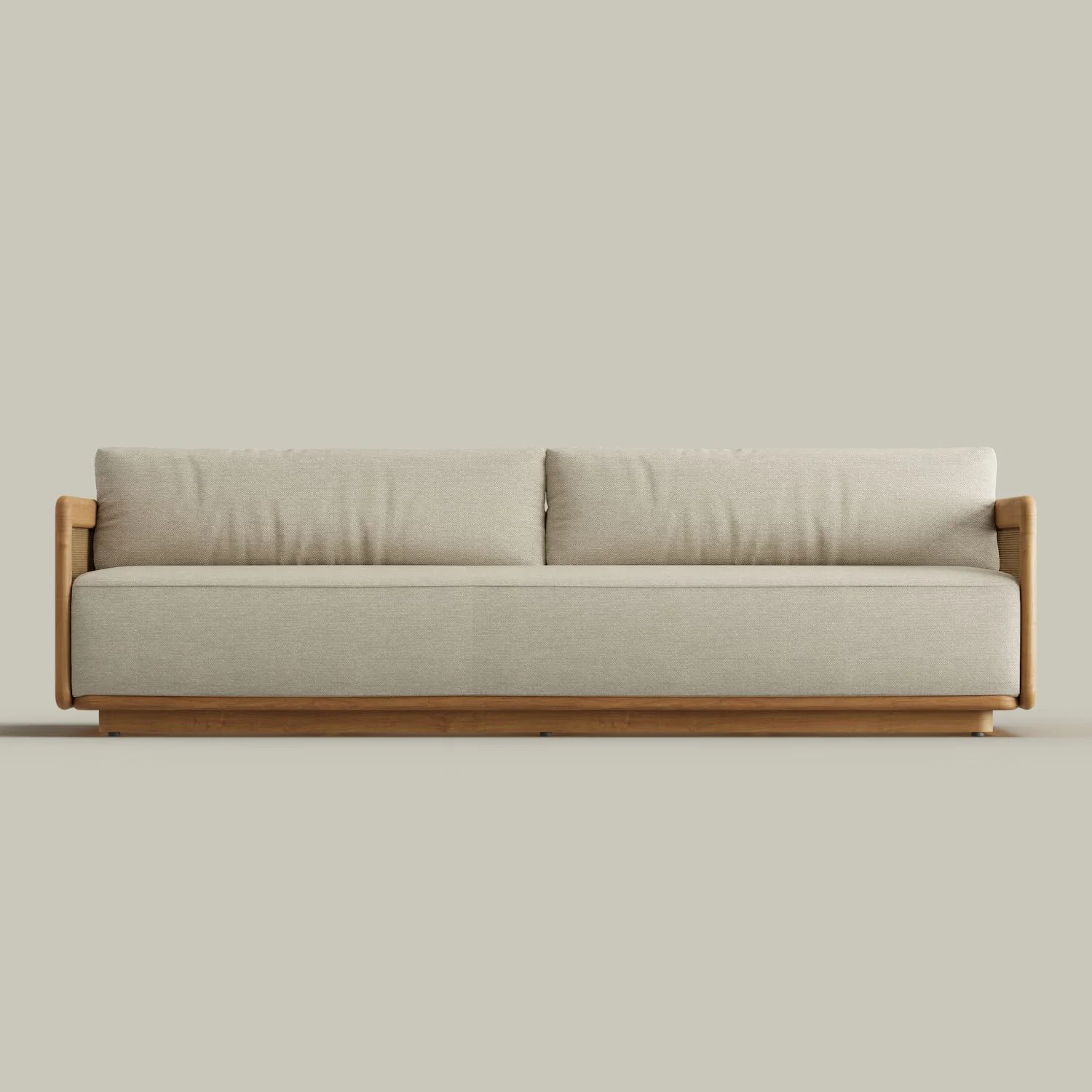 Dock Teak 3-Seater Sofa - Image 6