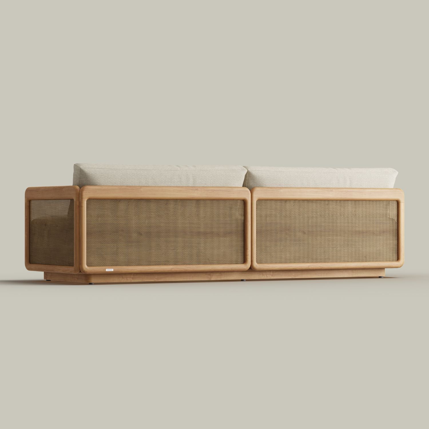 Dock Teak 3-Seater Sofa - Image 7