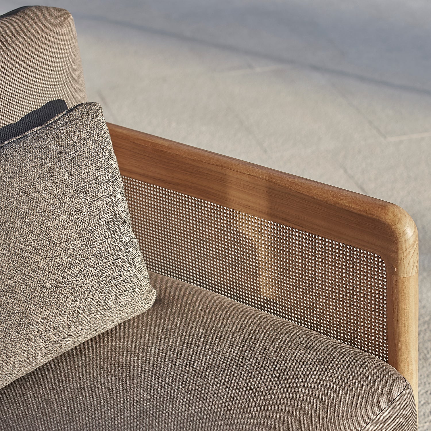 Dock Teak Swivel Lounge Chair - Image 9