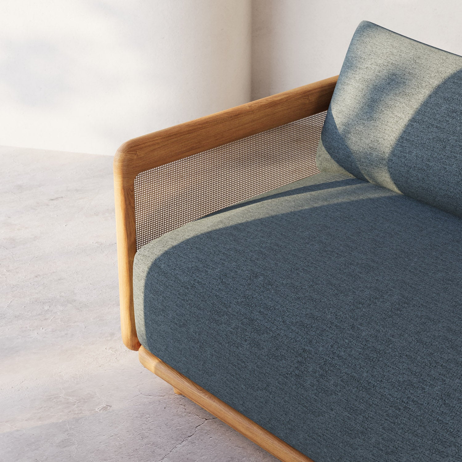 Dock Teak Chaise Lounge - Image 11