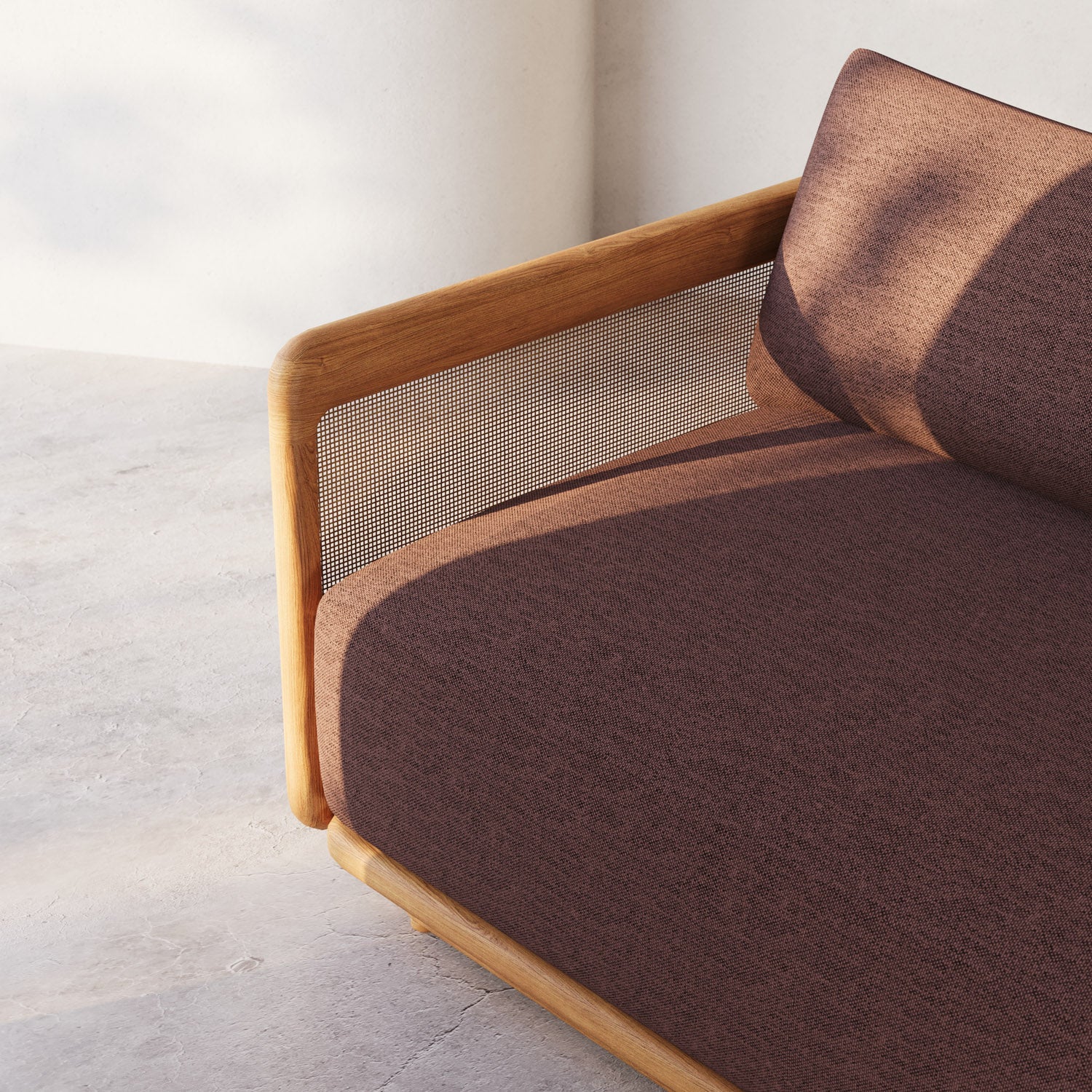 Dock Teak Chaise Lounge - Image 12