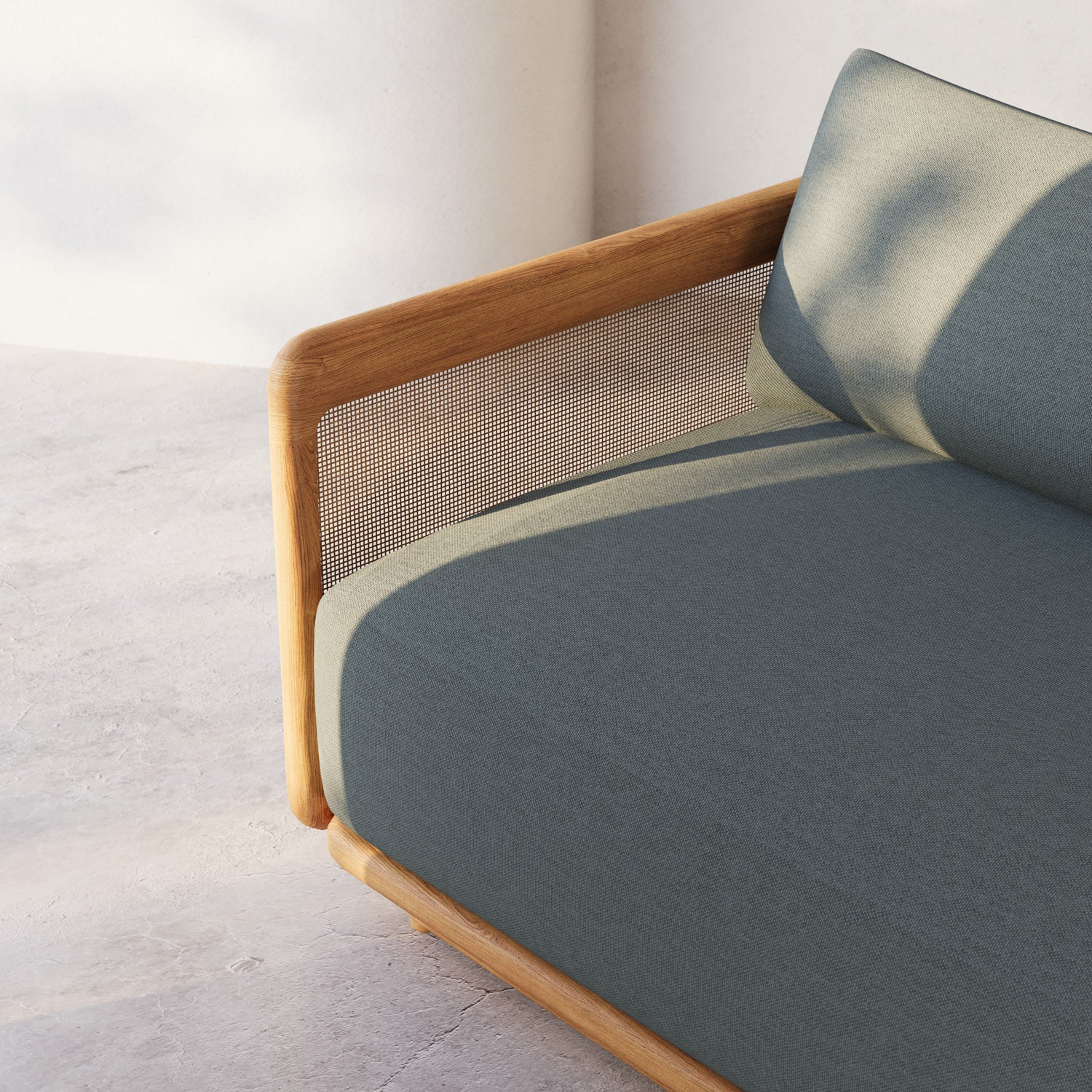 Dock Teak Chaise Lounge - Image 14