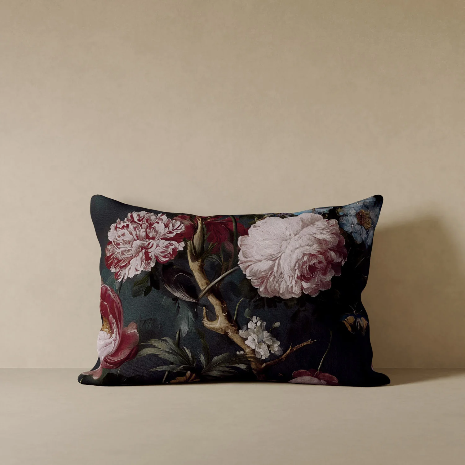 Dutch Rose Velvet Pillow - Image 5