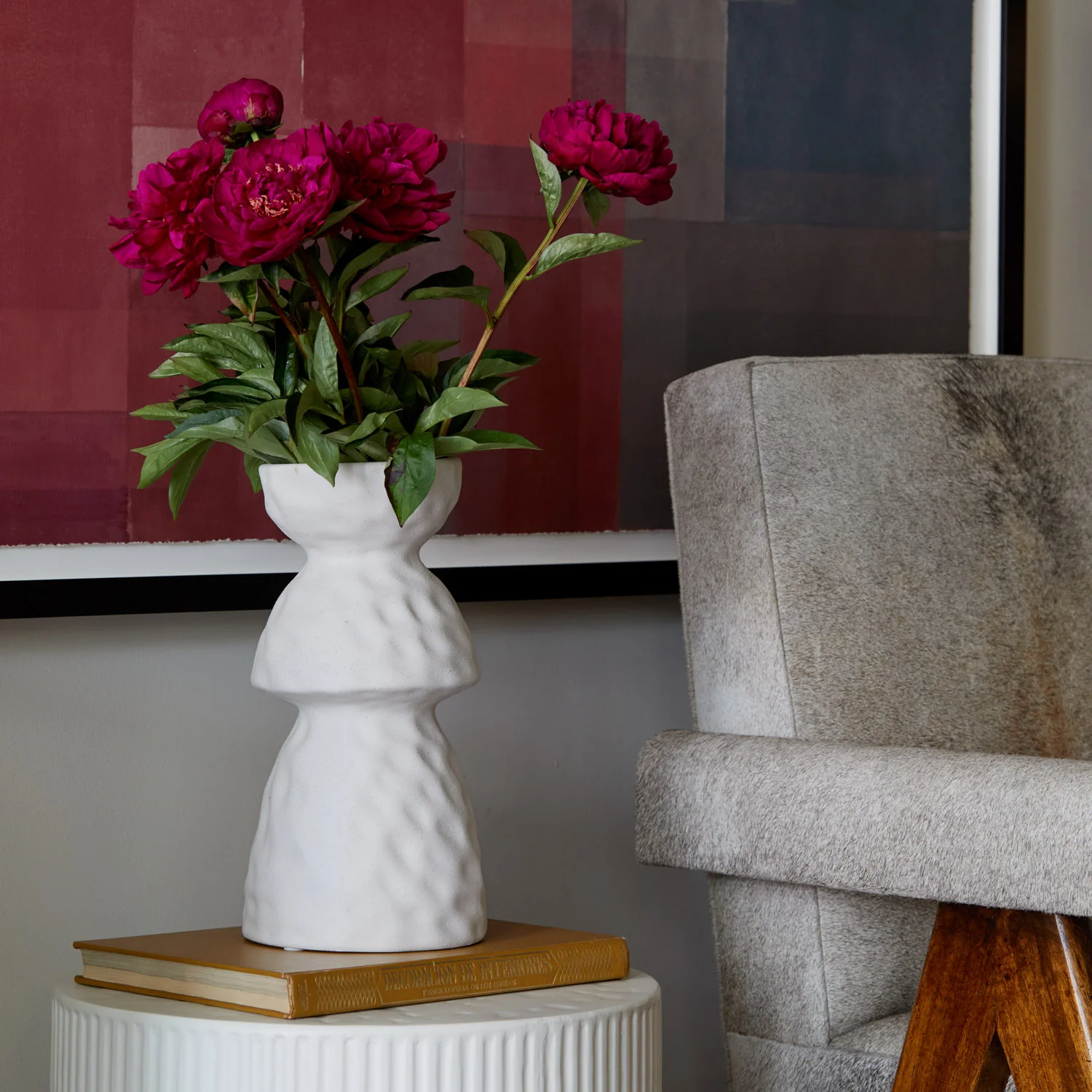 Étienne and Antoine Vase Collection (Volcanic White) - Image 4