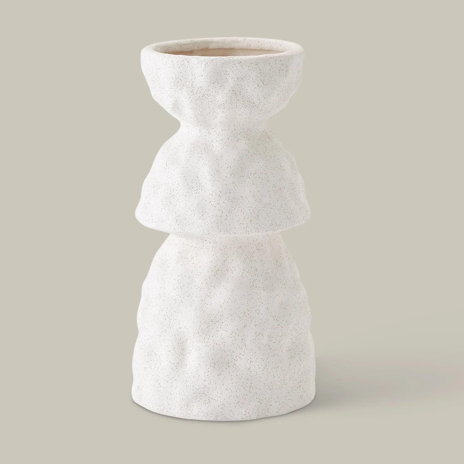 Étienne and Antoine Vase Collection (Volcanic White) - Image 8
